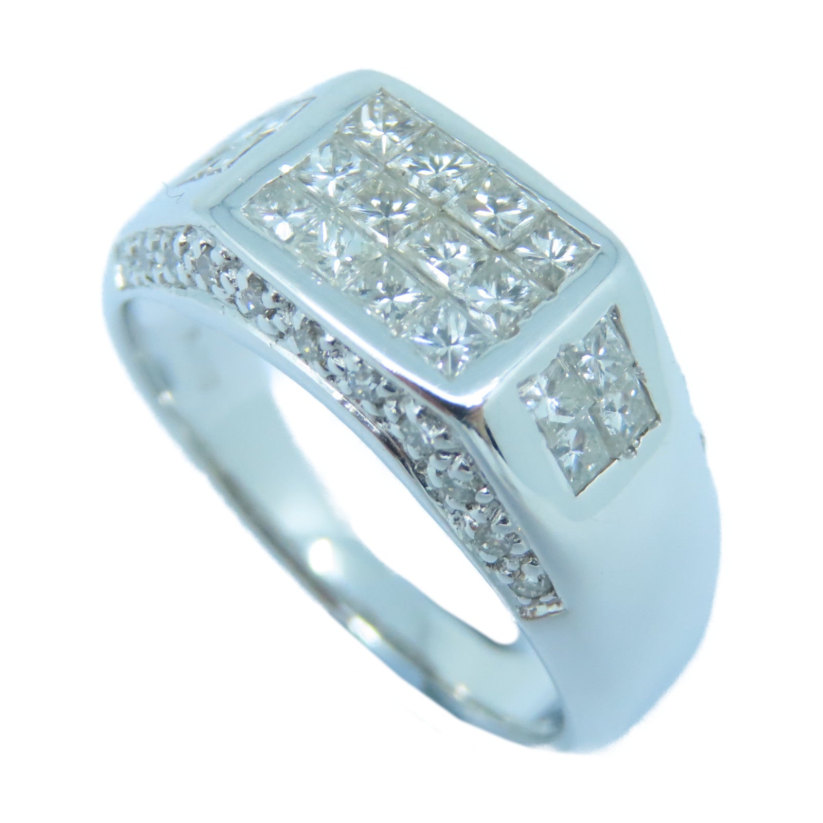 JEWELRY PT900鉑金Diamond Ring 1.05ct鑽石戒指US#7