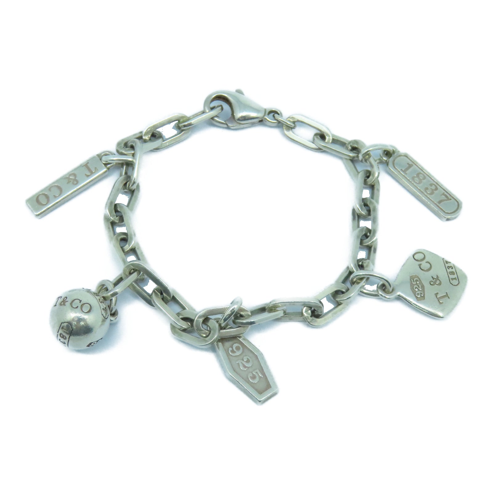 TIFFANY＆CO 925純銀Bracelet手鏈銀色