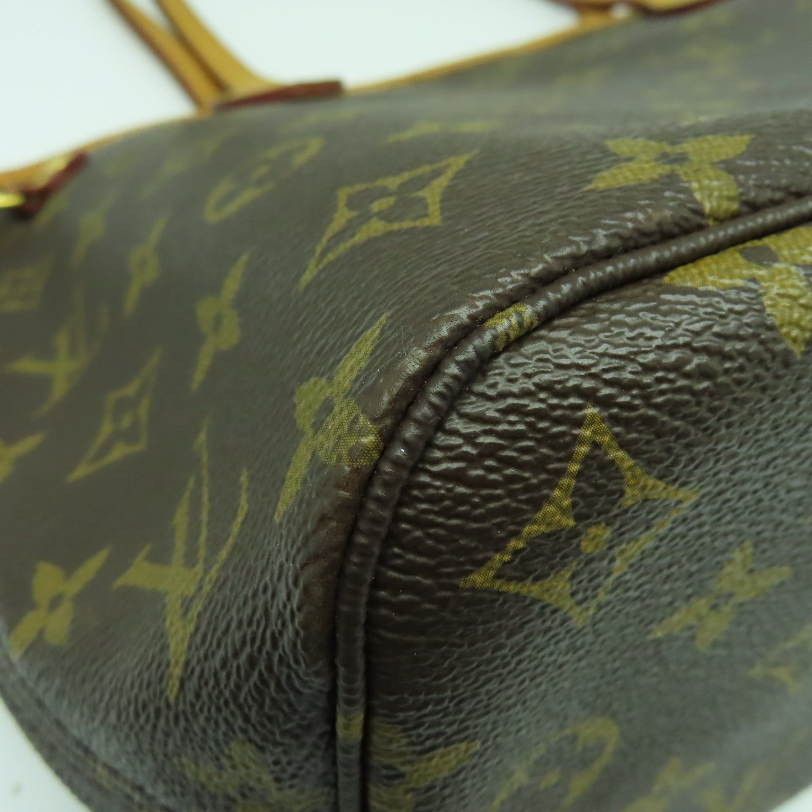 LOUIS VUITTON Monogram Neverfull PM金扣肩背袋啡色