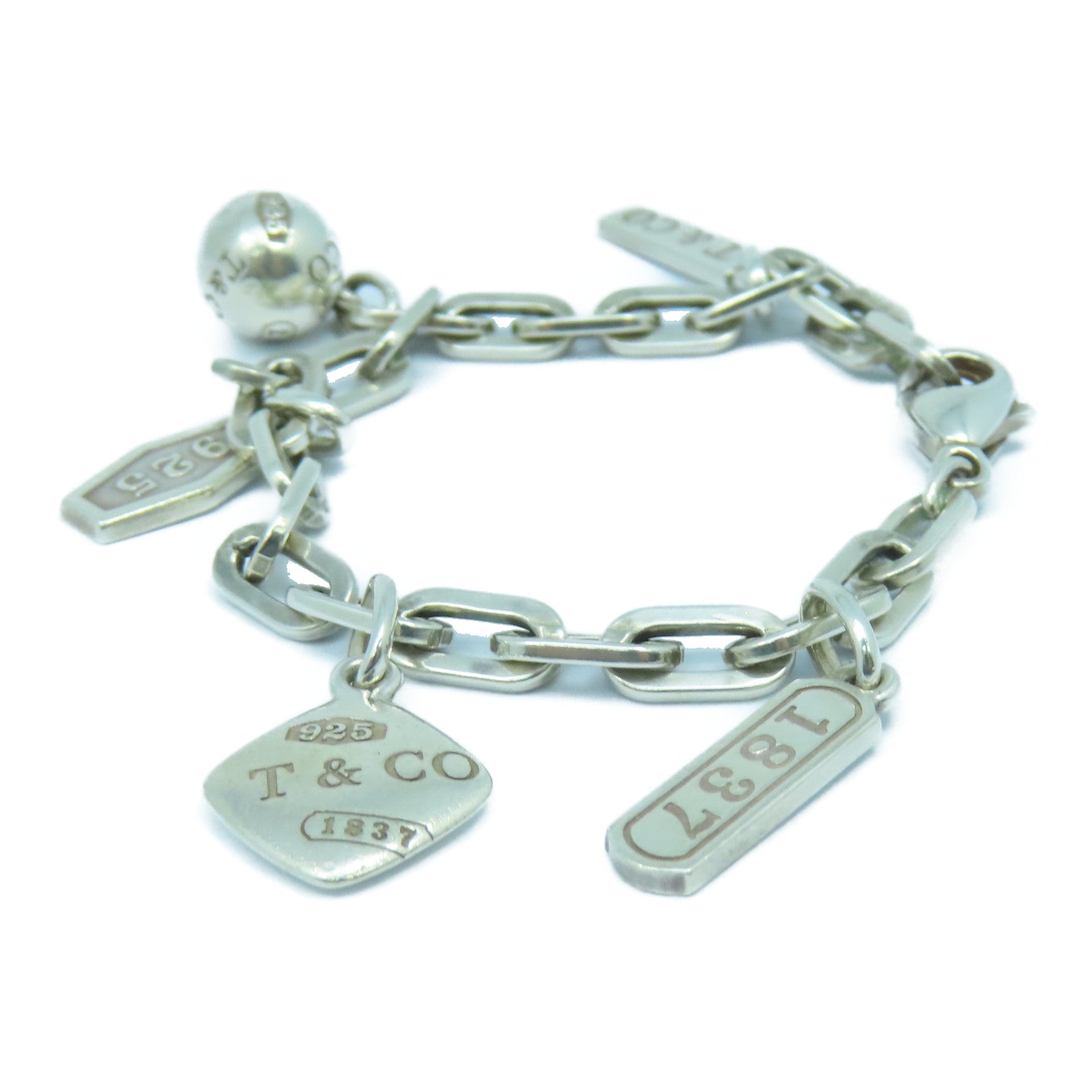 TIFFANY＆CO 925純銀Bracelet手鏈銀色