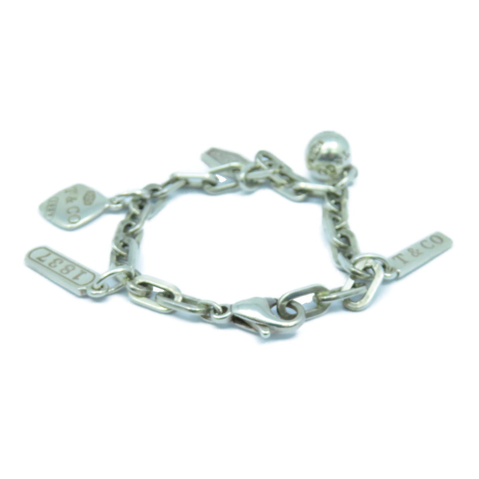TIFFANY＆CO 925純銀Bracelet手鏈銀色