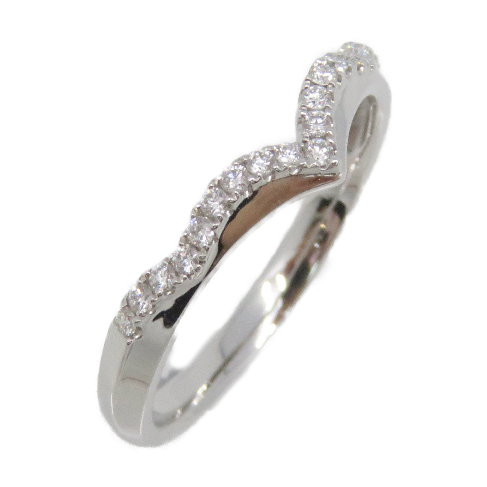 JEWELRY 18K白金/0.83ct鑽石Diamond Ring戒指US#6.75
