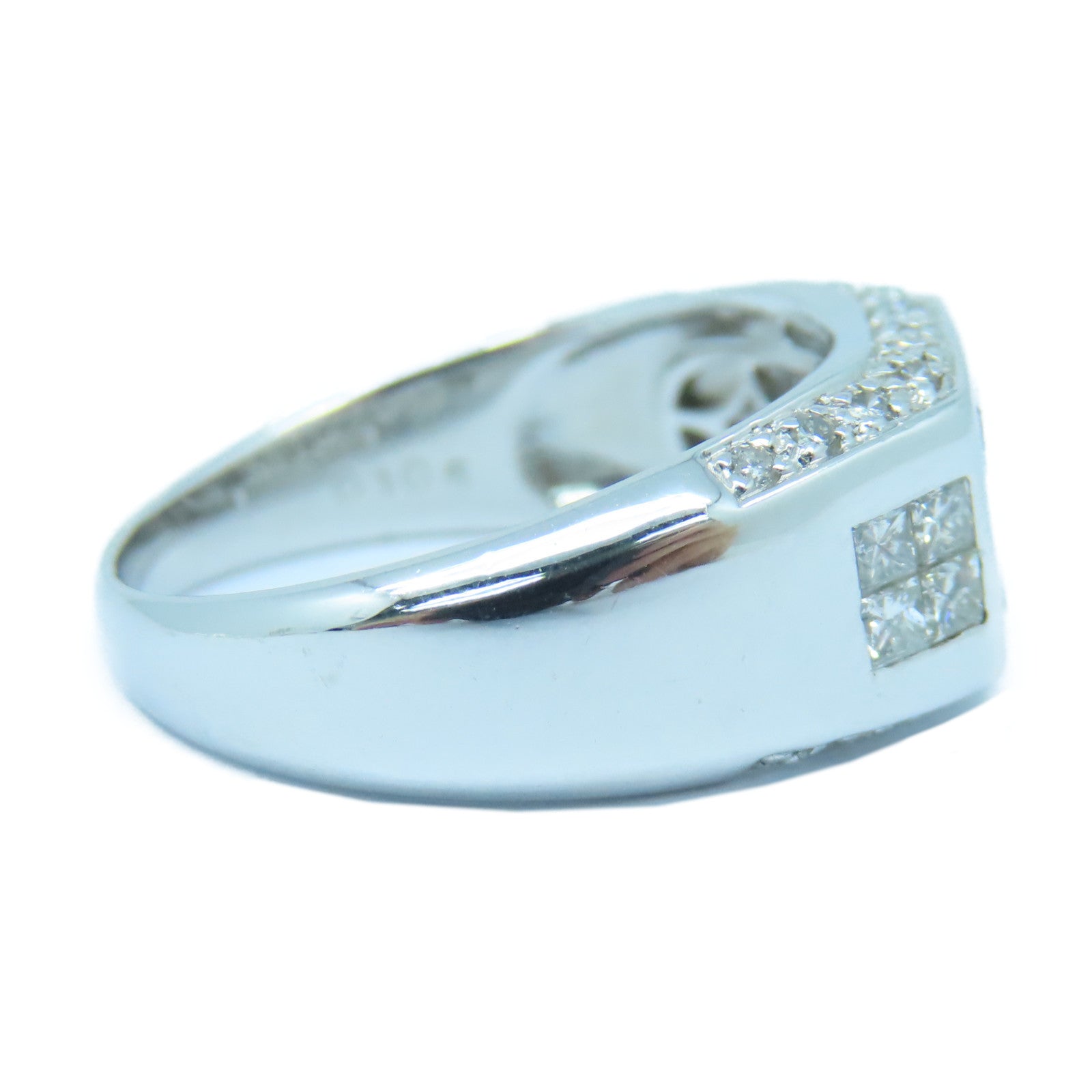 JEWELRY PT900鉑金Diamond Ring 1.05ct鑽石戒指US#7