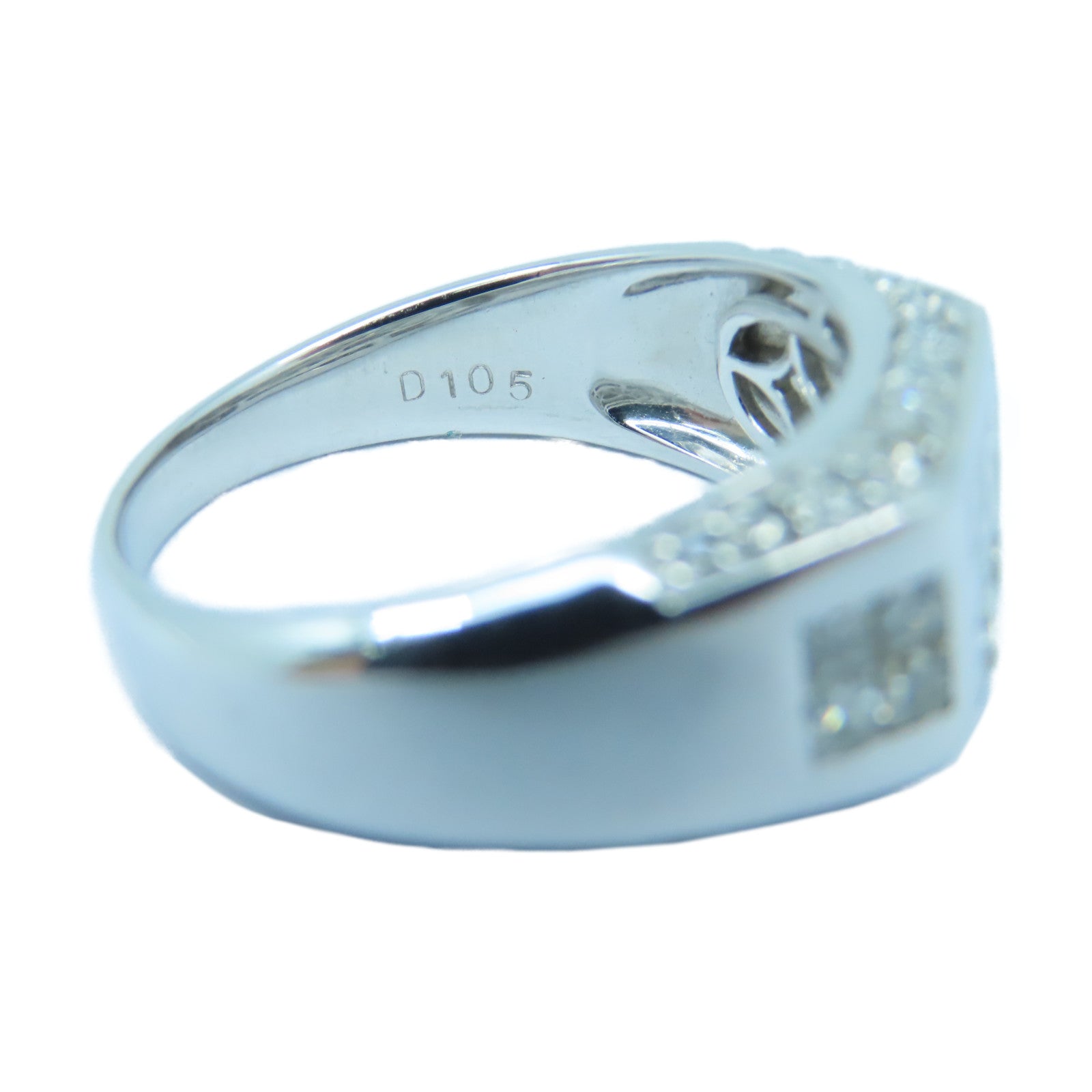 JEWELRY PT900鉑金Diamond Ring 1.05ct鑽石戒指US#7