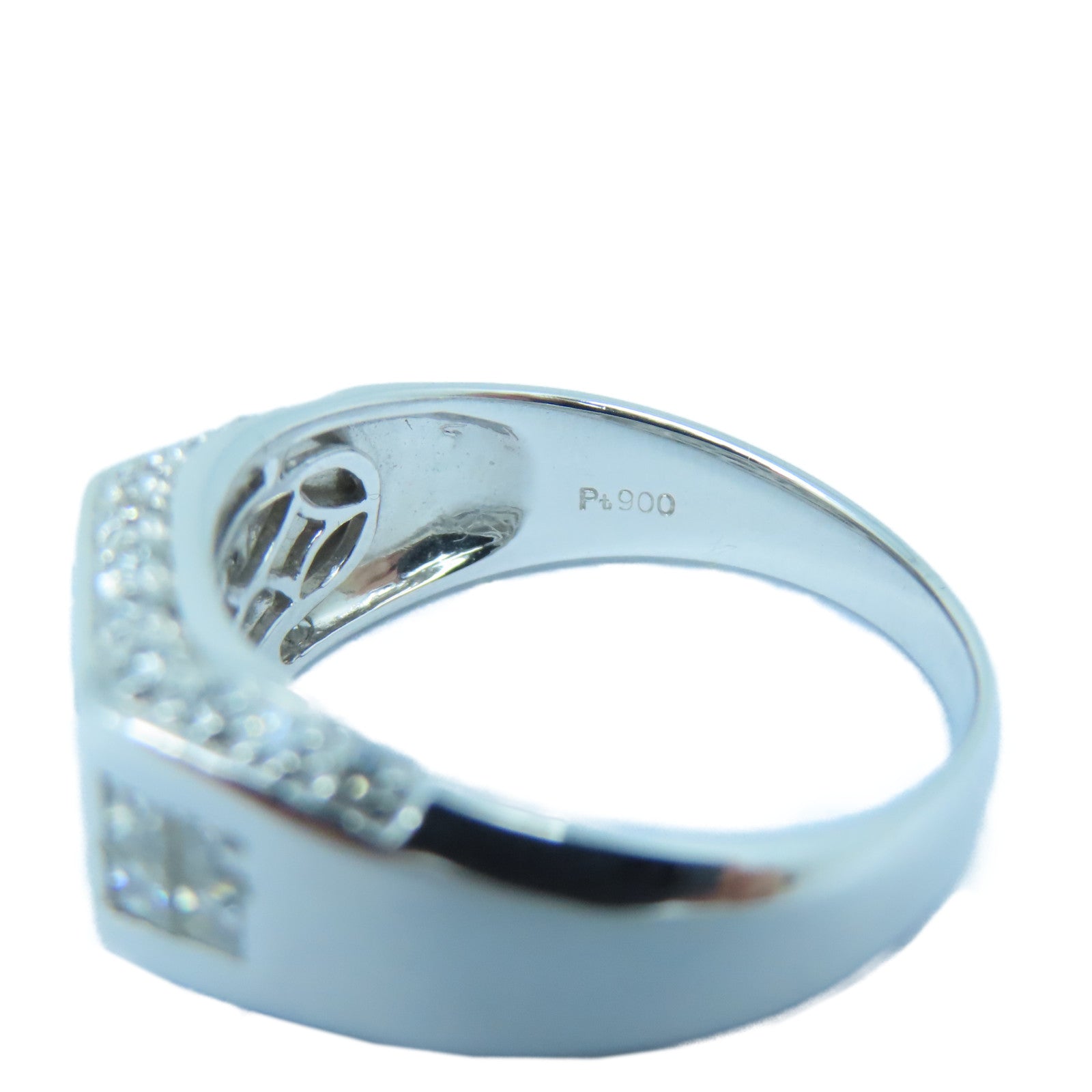 JEWELRY PT900鉑金Diamond Ring 1.05ct鑽石戒指US#7