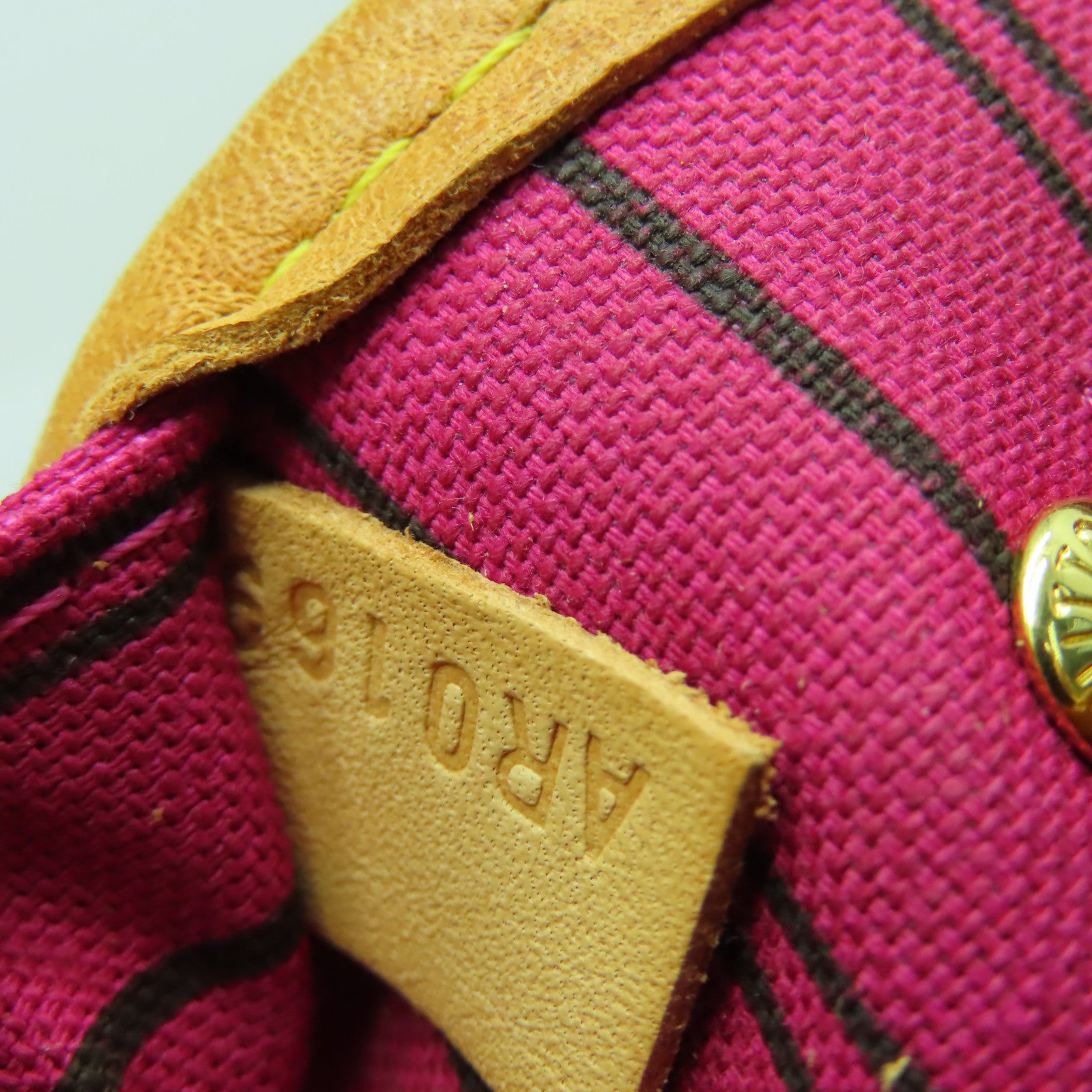 LOUIS VUITTON Monogram Neverfull PM金扣肩背袋啡色