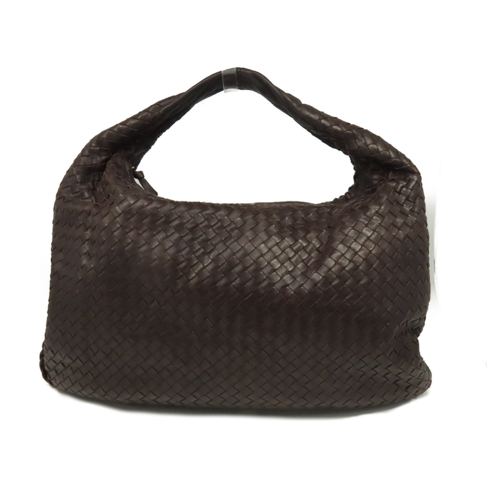 BOTTEGA VENETA 織紋皮革Shoulder Bag肩背袋啡色