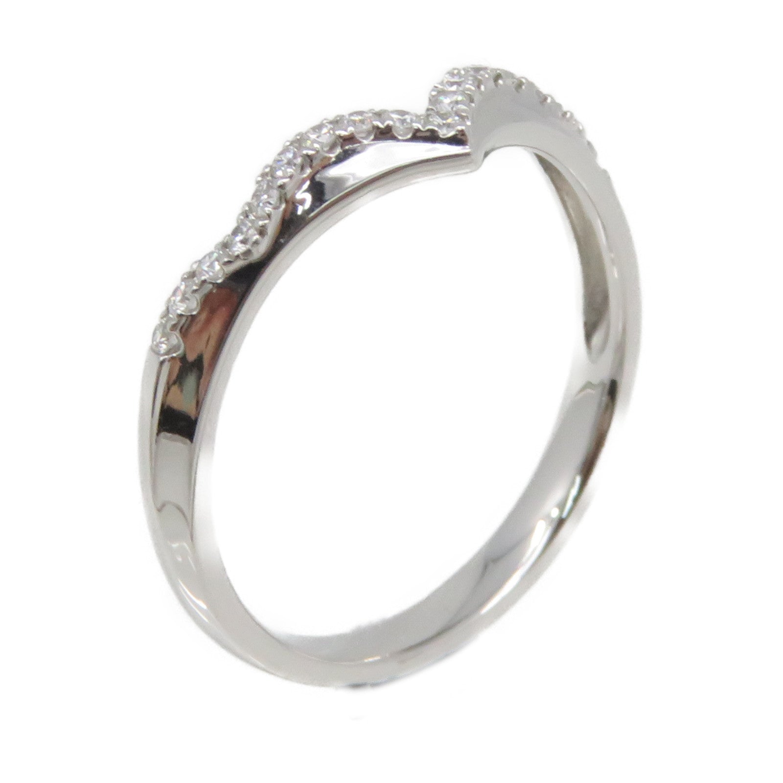 JEWELRY 18K白金/0.83ct鑽石Diamond Ring戒指US#6.75