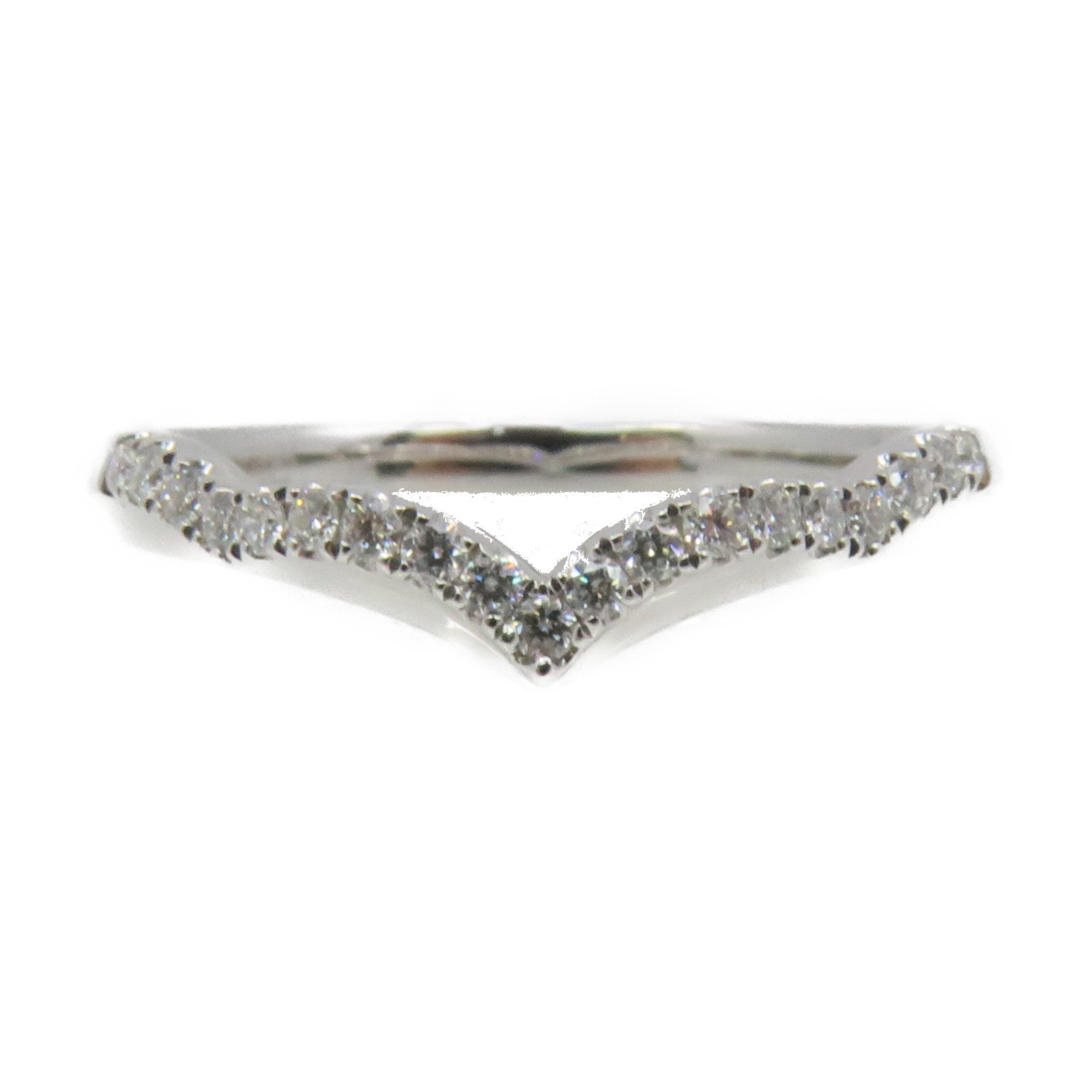 JEWELRY 18K白金/0.83ct鑽石Diamond Ring戒指US#6.75