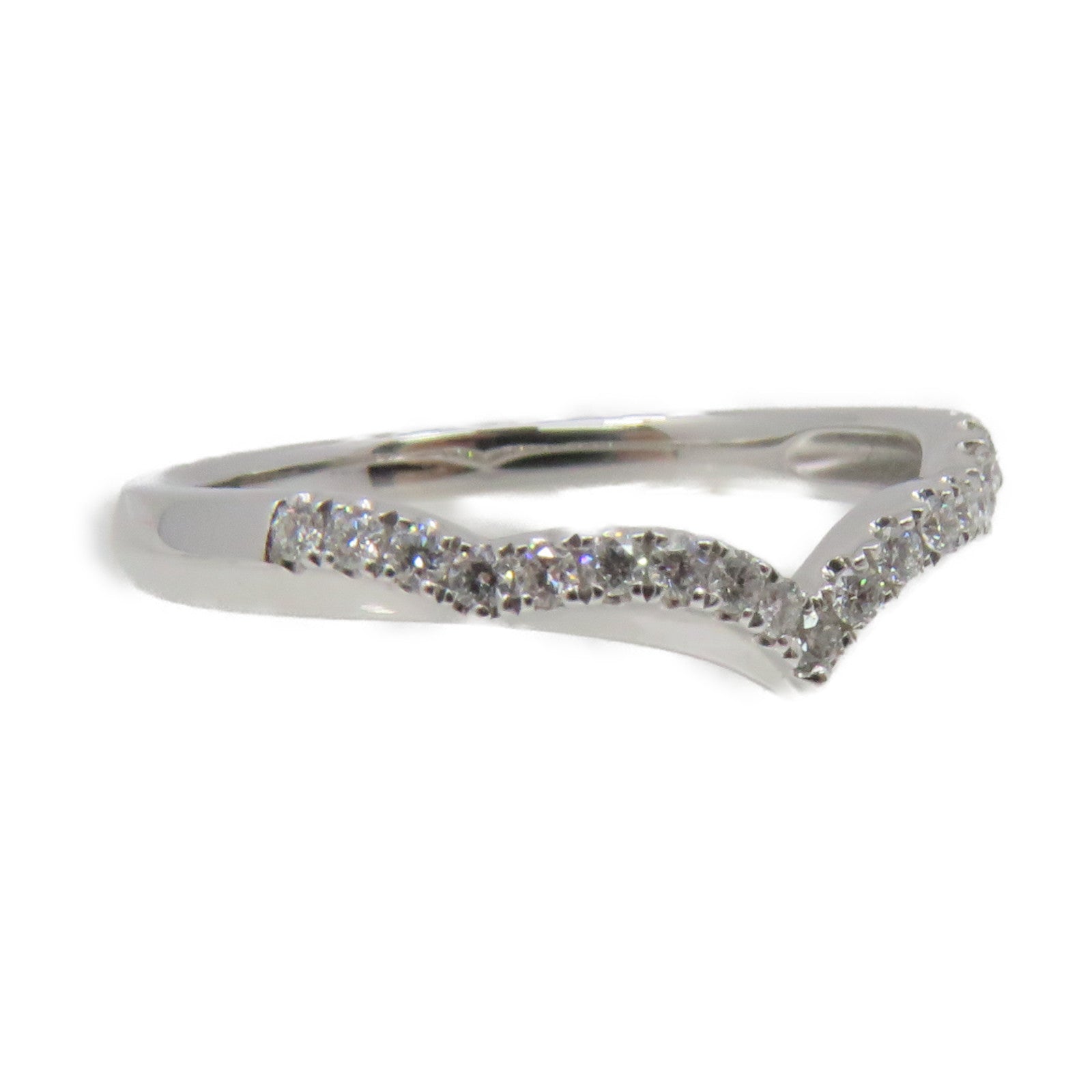 JEWELRY 18K白金/0.83ct鑽石Diamond Ring戒指US#6.75