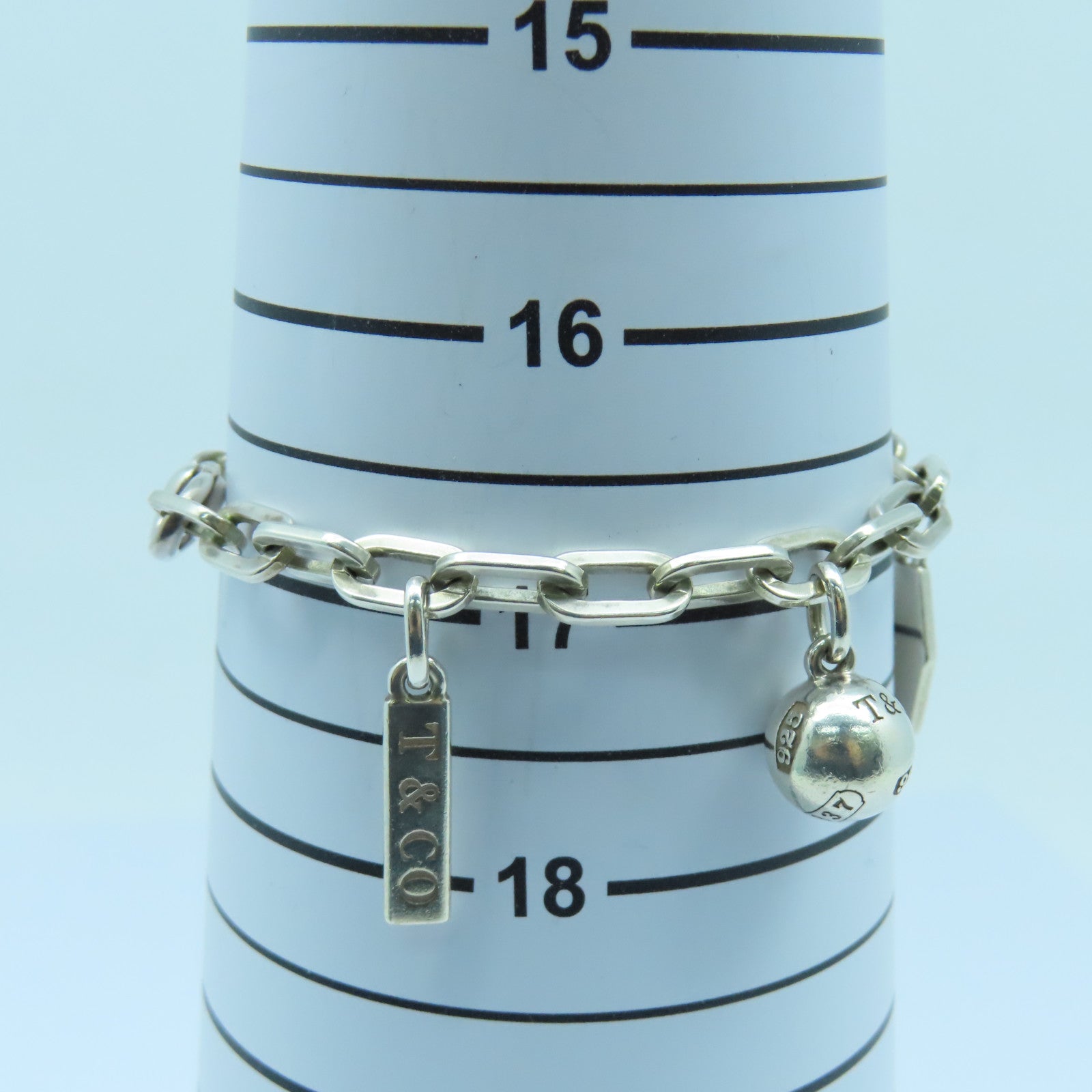 TIFFANY＆CO 925純銀Bracelet手鏈銀色