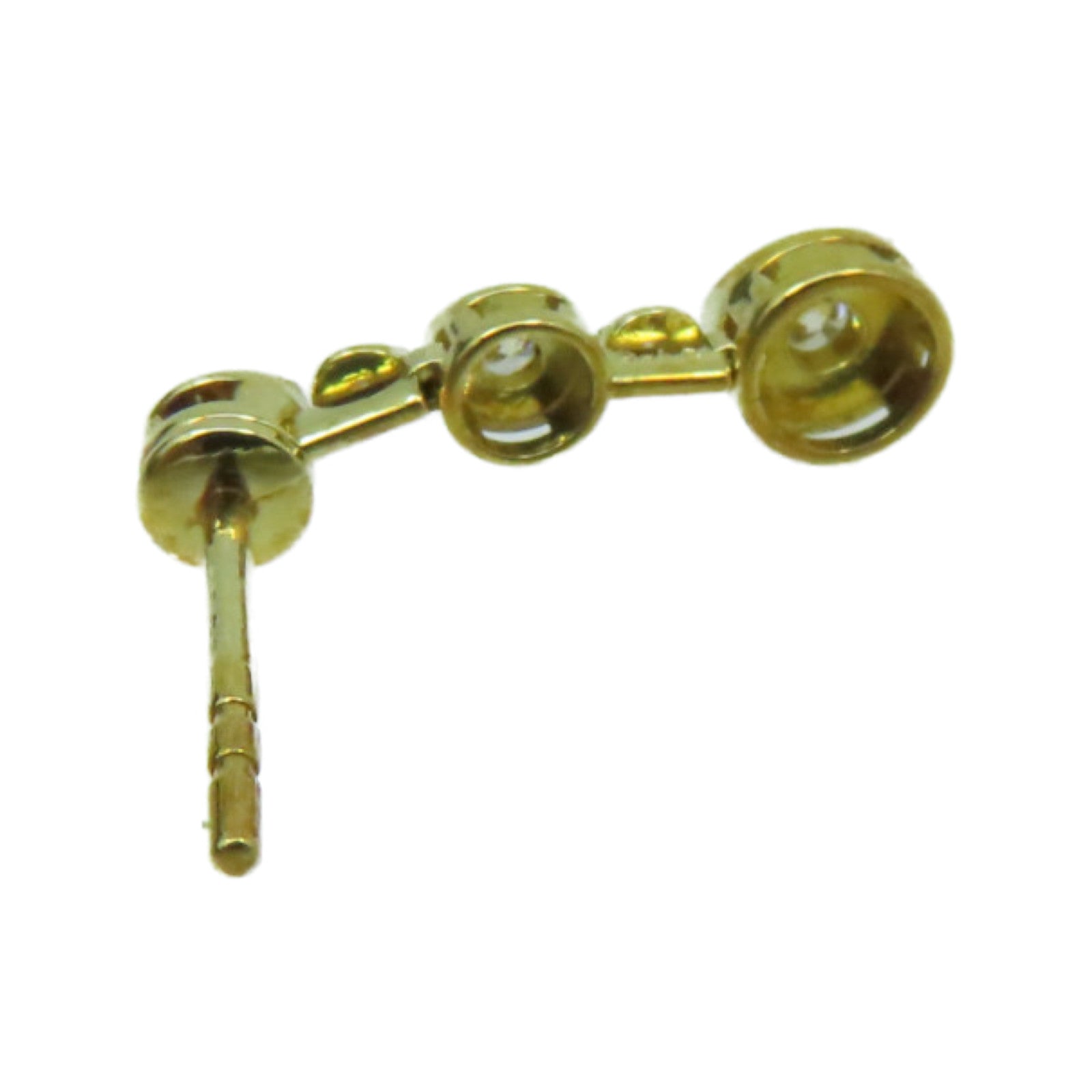 JEWELRY 【激减优惠】18K黄金/0.24ct钻石Diamond Earrings耳环