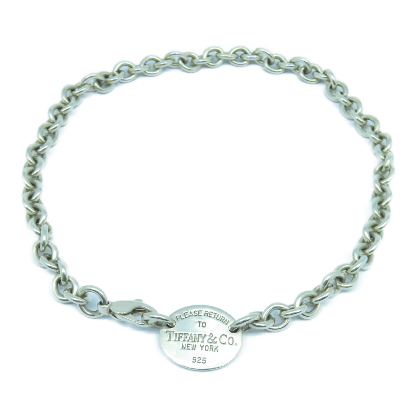 TIFFANY＆CO 925純銀Necklace項鏈銀色