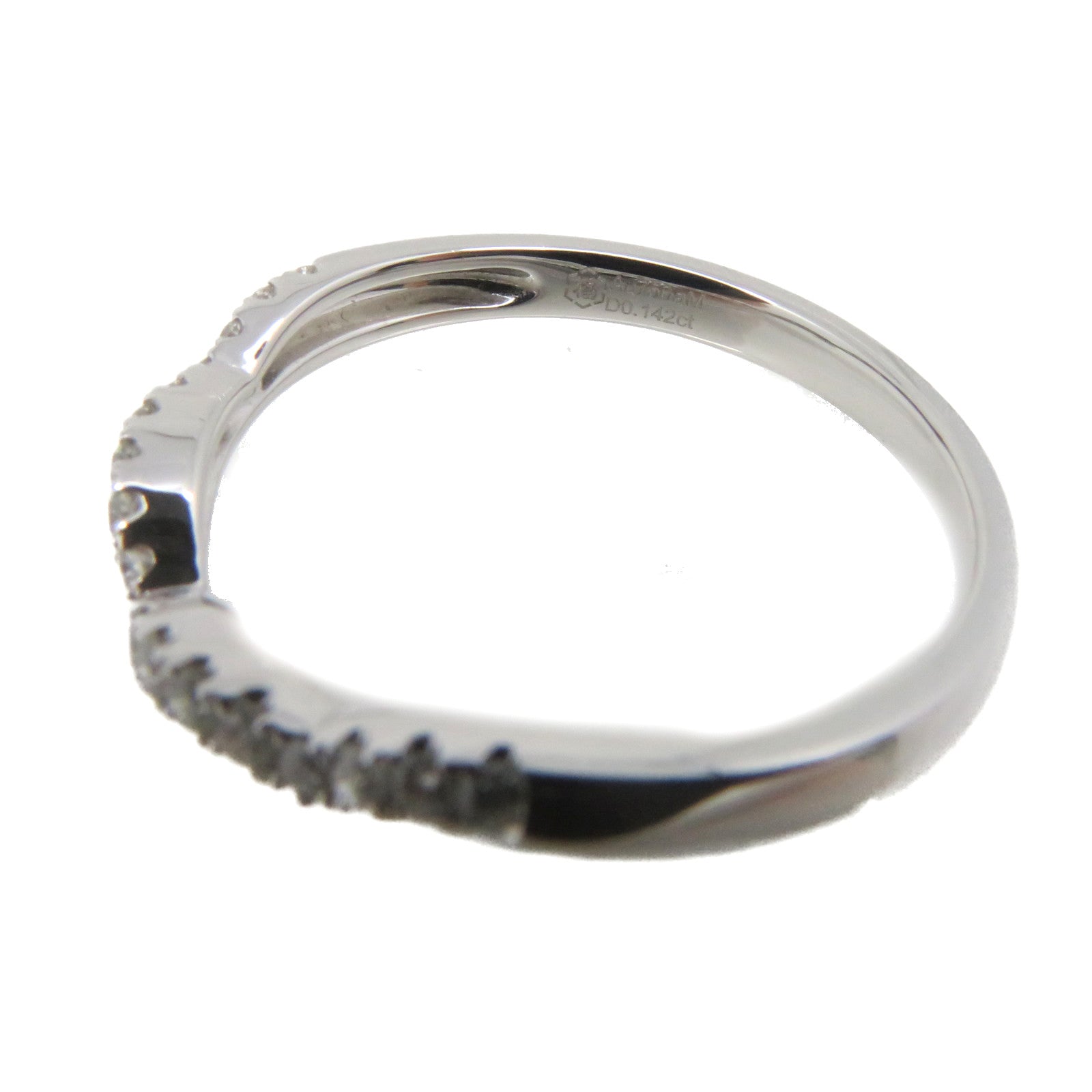 JEWELRY 18K白金/0.83ct鑽石Diamond Ring戒指US#6.75