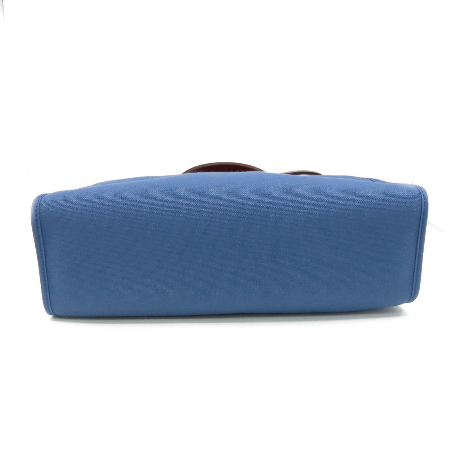 HERMES 帆布Herbag PM 2Way Shoulder Bag银扣手挽肩背两用袋Blen agate/Rough H玛瑙蓝色/酒红色