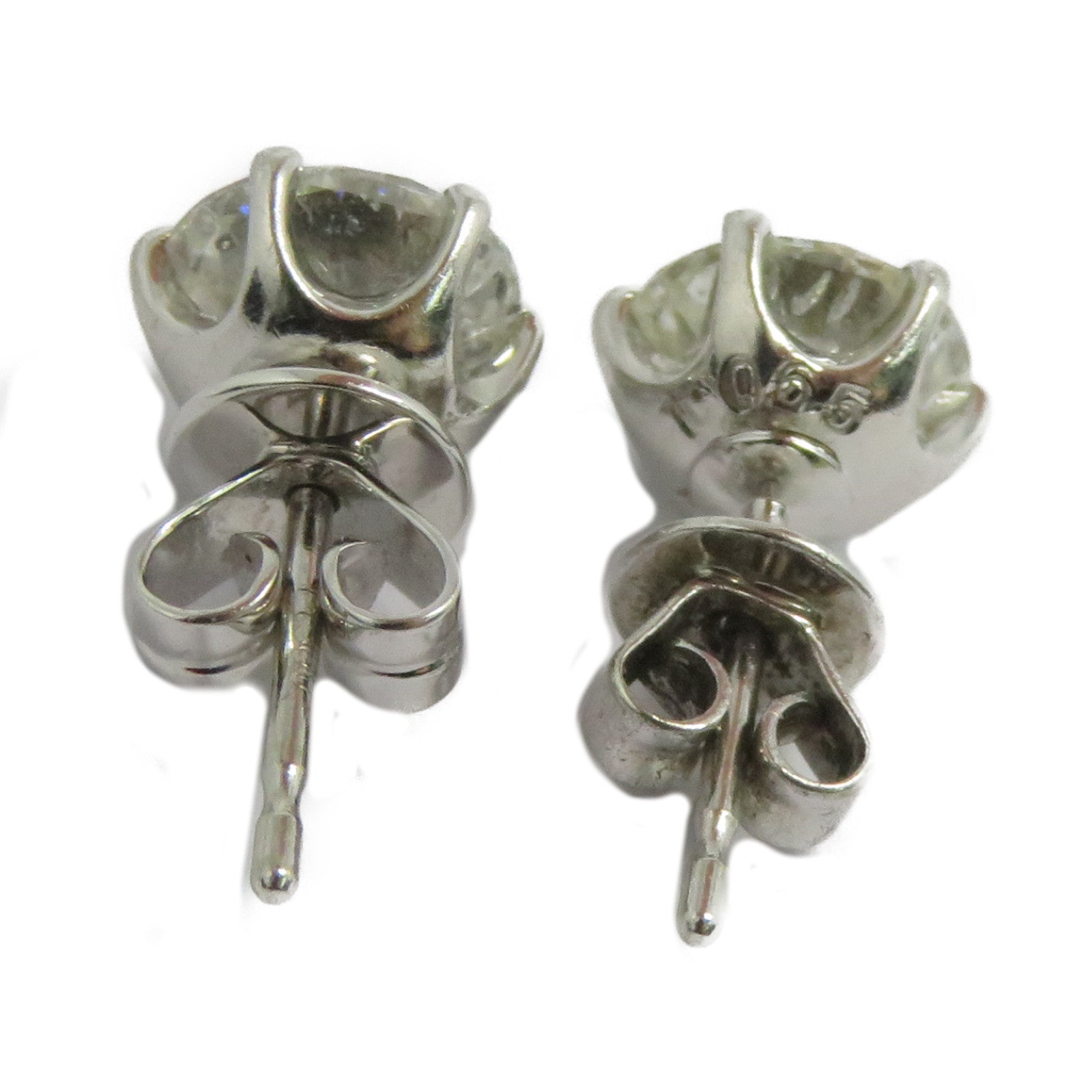 JEWELRY 18K白金Diamond Earrings鑽石耳環