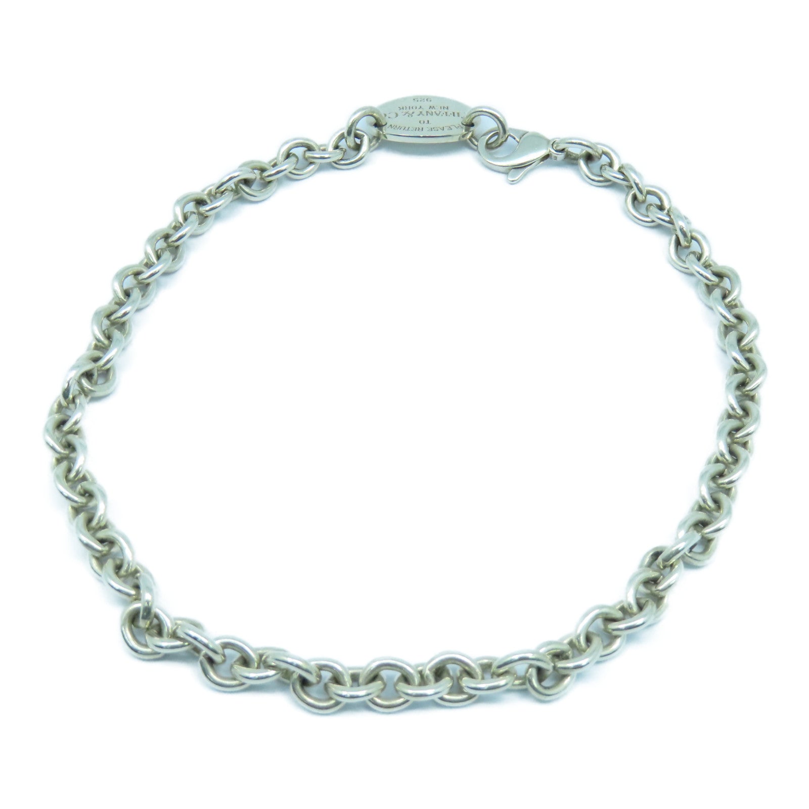 TIFFANY＆CO 925純銀Necklace項鏈銀色