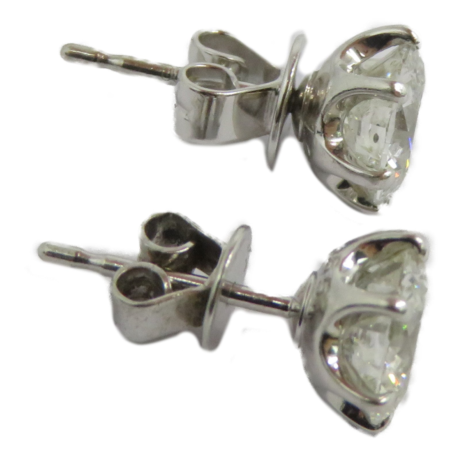 JEWELRY 18K白金Diamond Earrings鑽石耳環