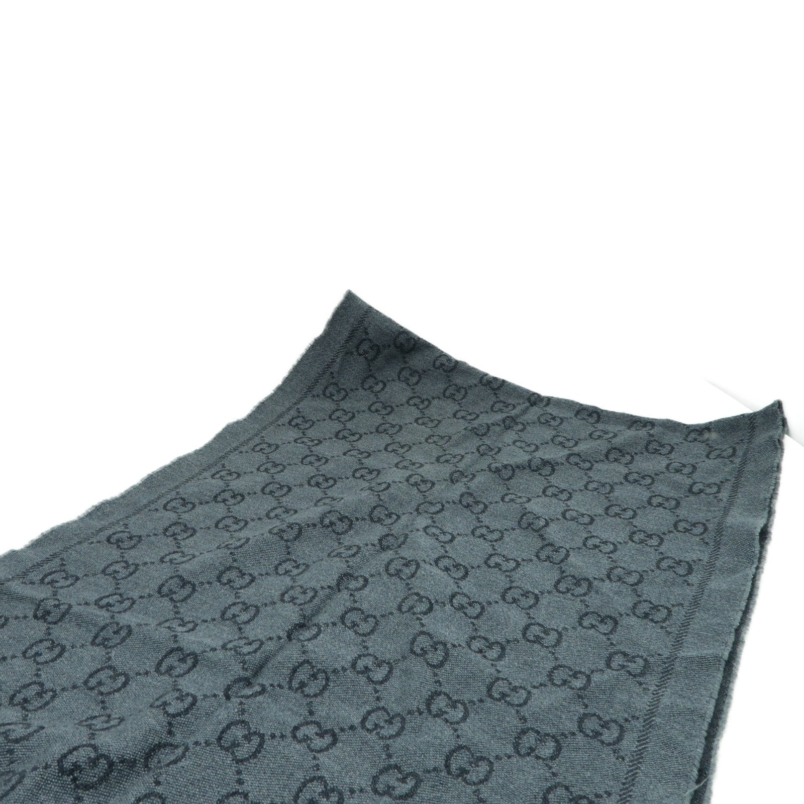 GUCCI 羊毛Muffler/Scarf圍巾灰色