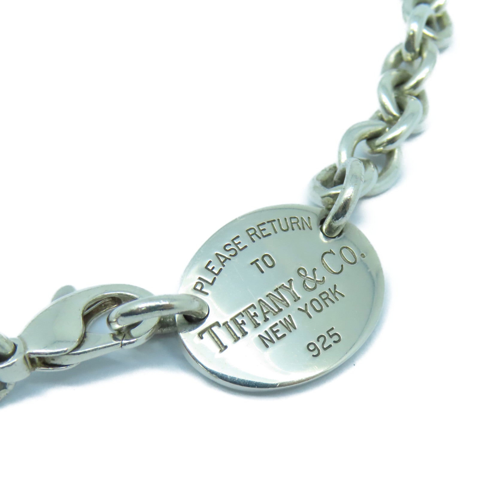 TIFFANY＆CO 925純銀Necklace項鏈銀色