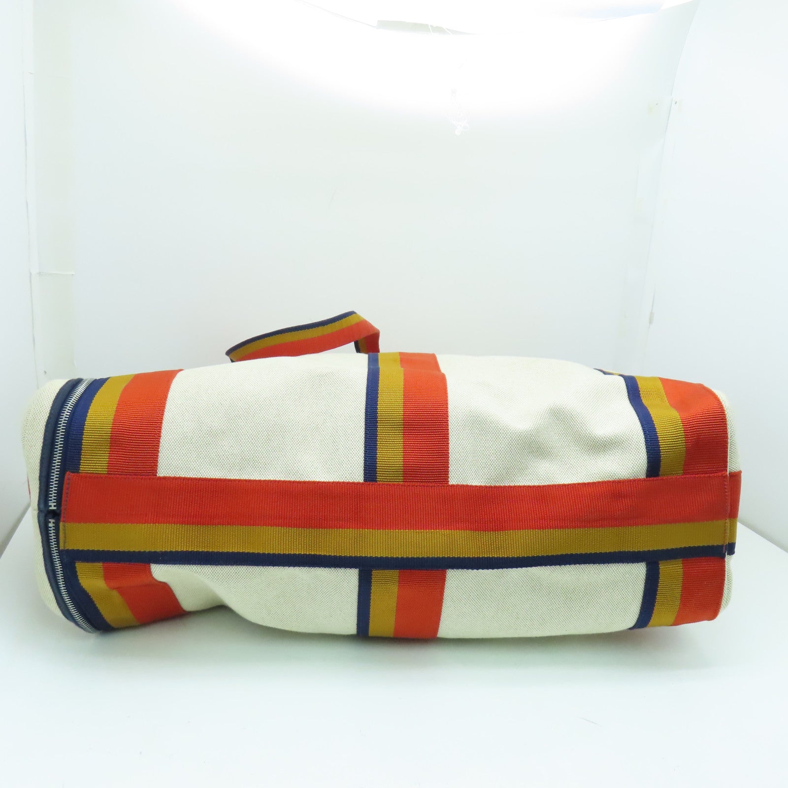HERMES 帆布Weekender Toile手挽袋/肩背袋米色/多色