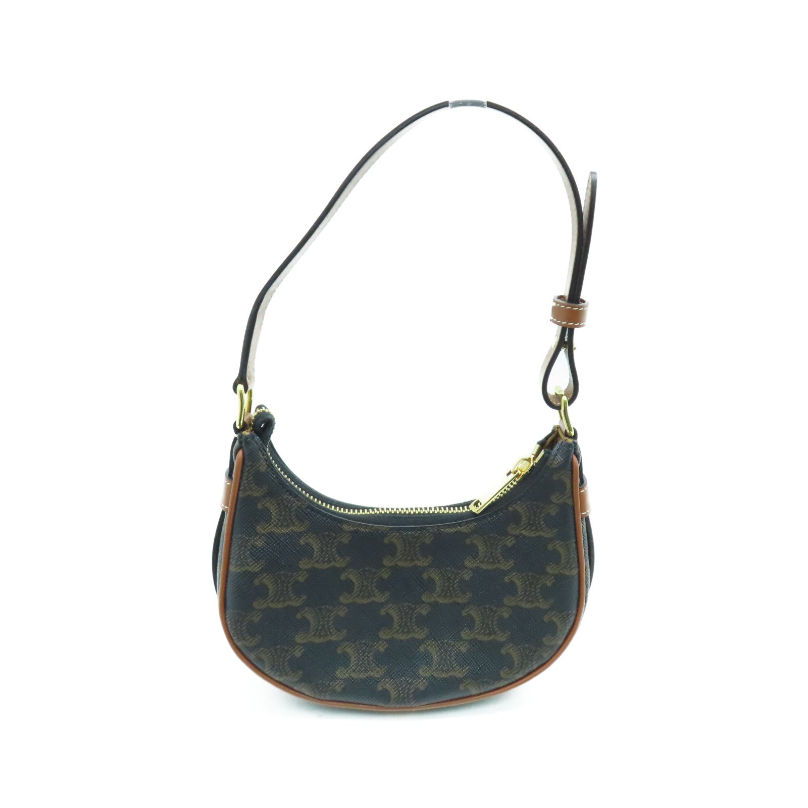 CELINE 涂层帆布AVA Mini Bag金扣手挽袋/肩背袋