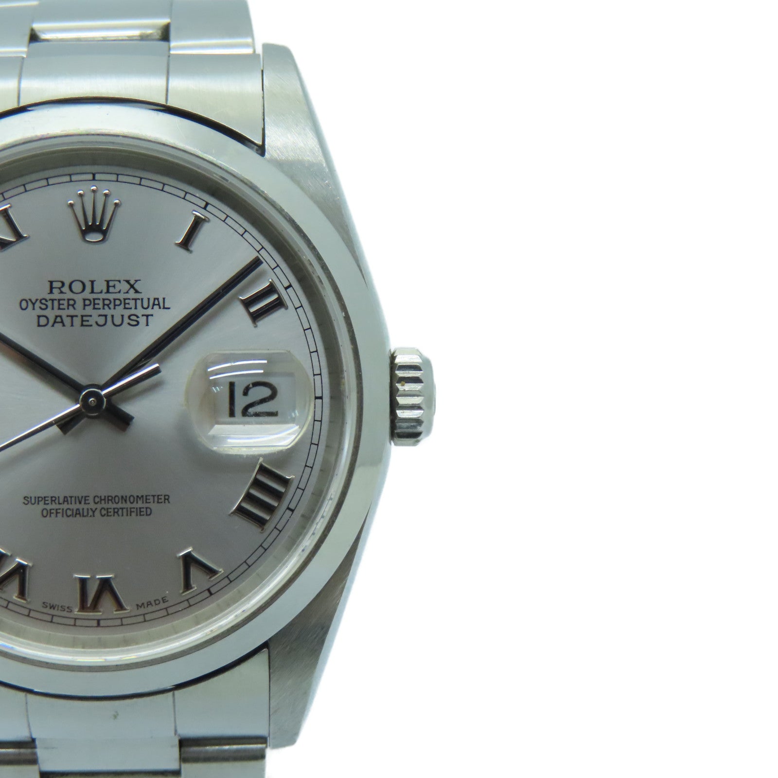 ROLEX Datejust不锈钢手表自动机芯银色