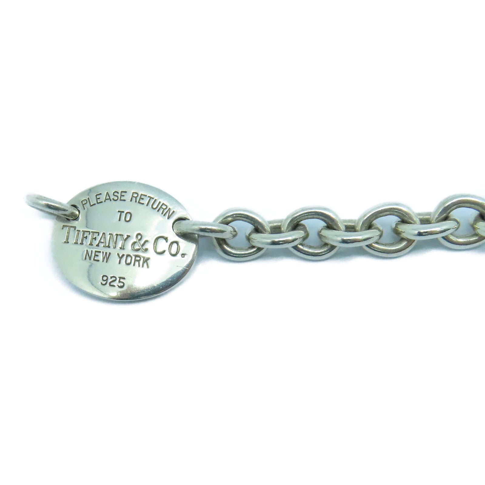 TIFFANY＆CO 925純銀Necklace項鏈銀色