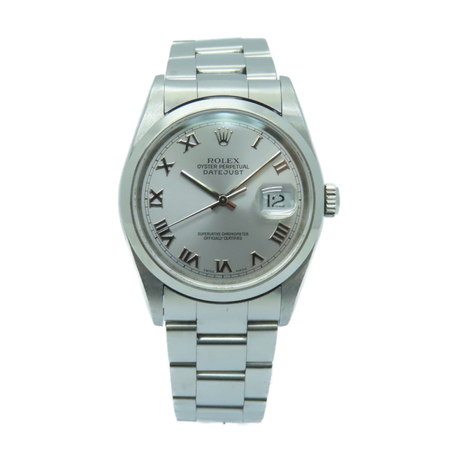 ROLEX Datejust不锈钢手表自动机芯银色