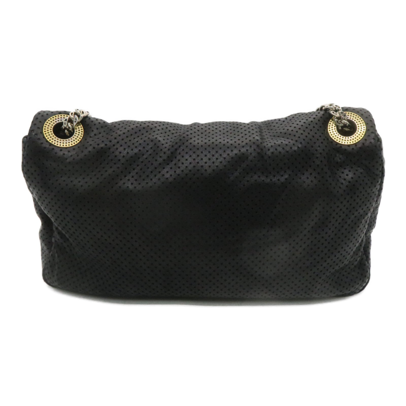 CHANEL 羊皮皮革2.55Chain Shoulder Bag肩背袋黑色