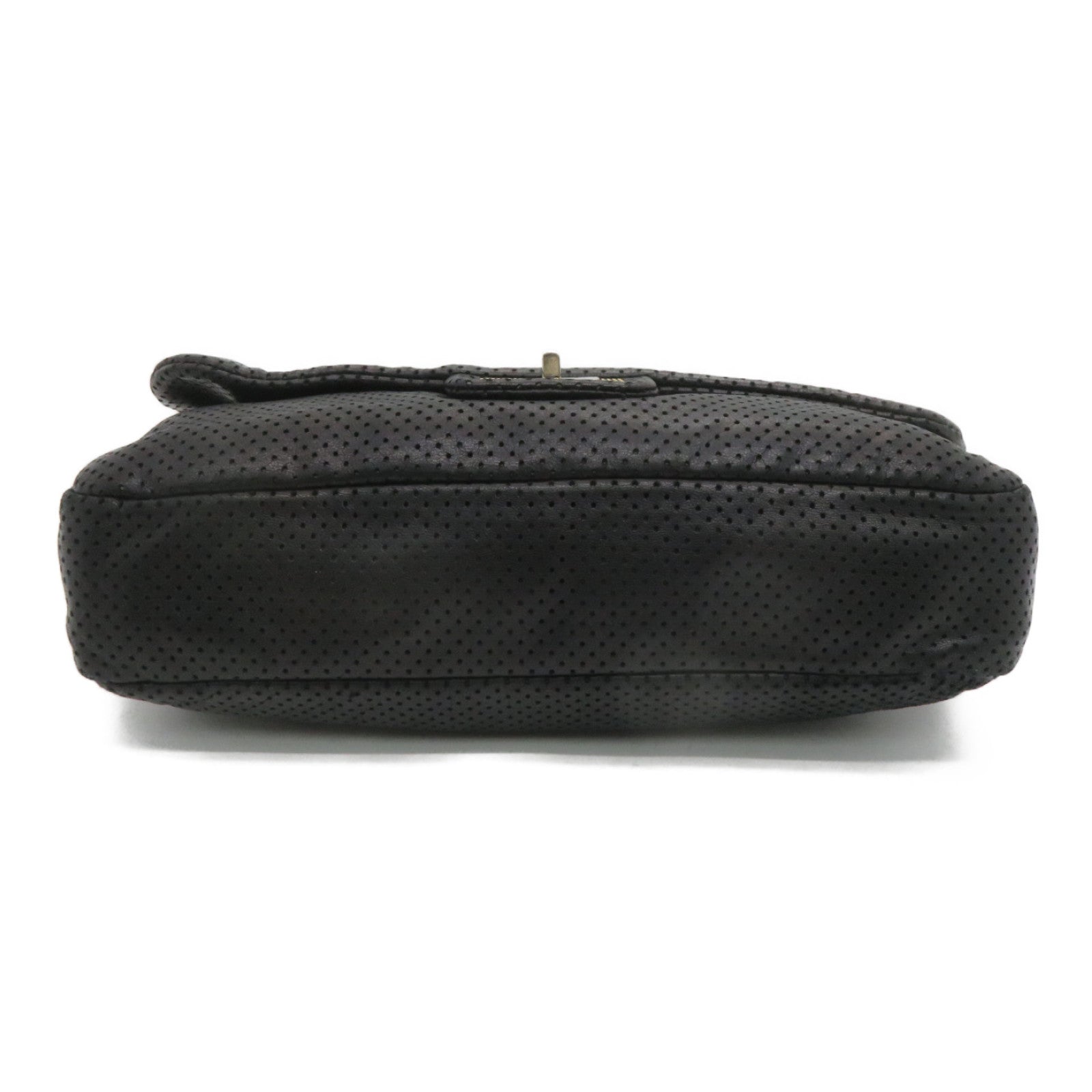 CHANEL 羊皮皮革2.55Chain Shoulder Bag肩背袋黑色