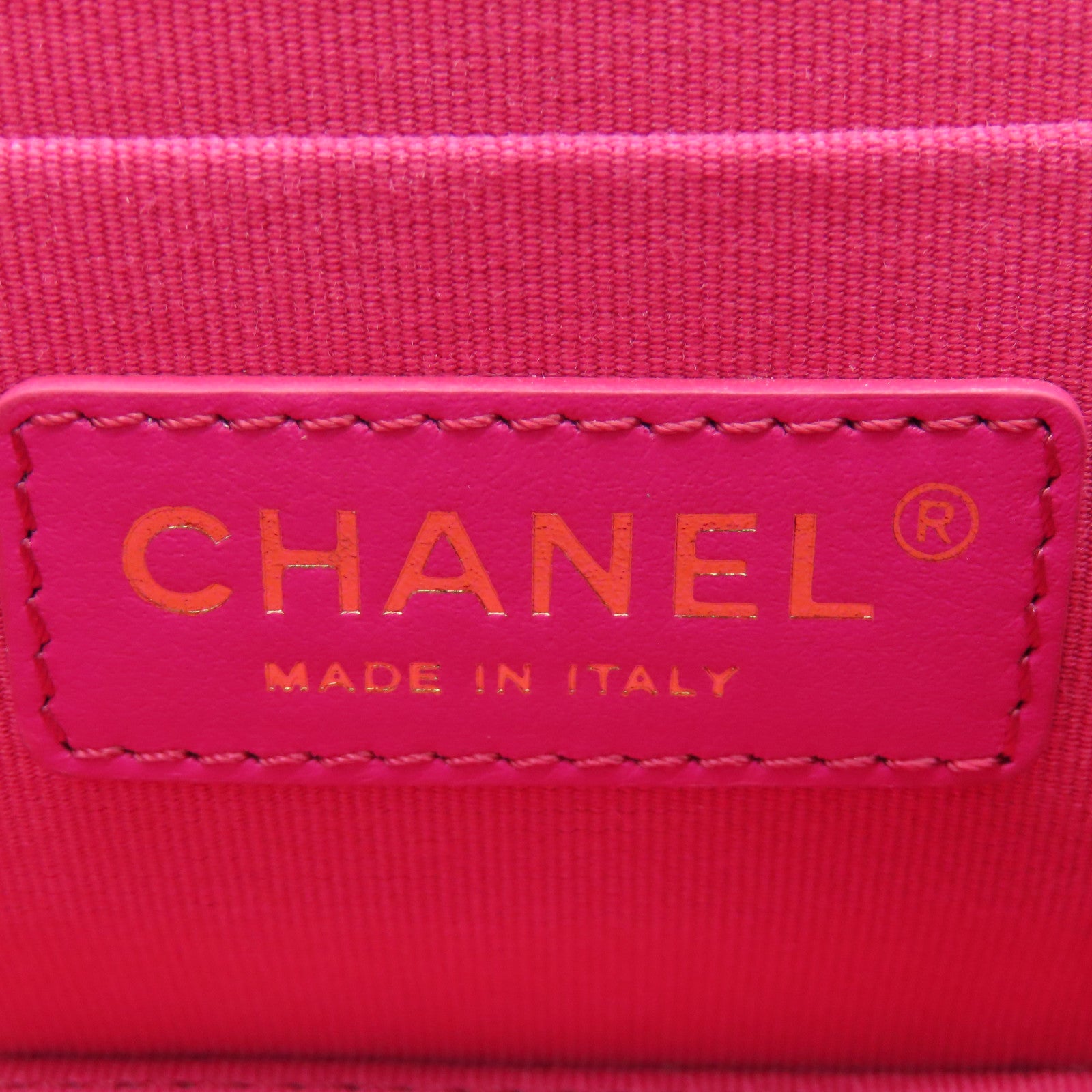 CHANEL 菱格牛皮皮革Chain Shoulder Bag金扣鏈帶肩背袋黑色