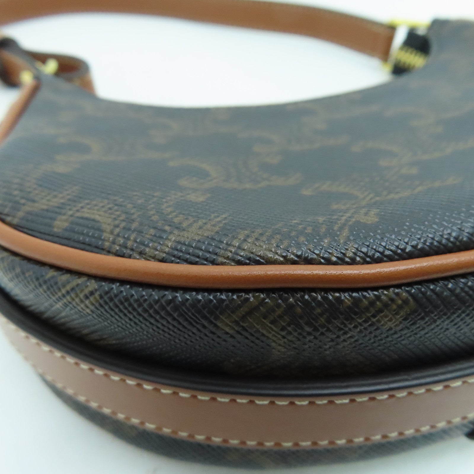 CELINE 涂层帆布AVA Mini Bag金扣手挽袋/肩背袋