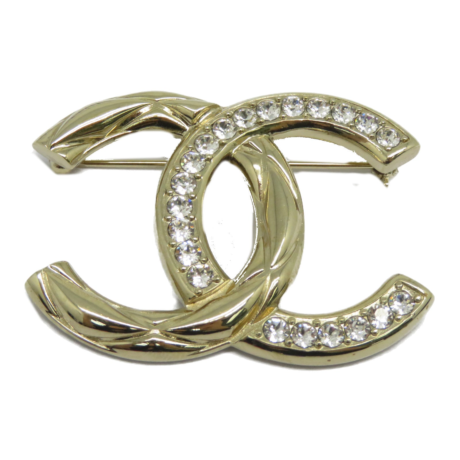 CHANEL 金屬Brooch胸針金色
