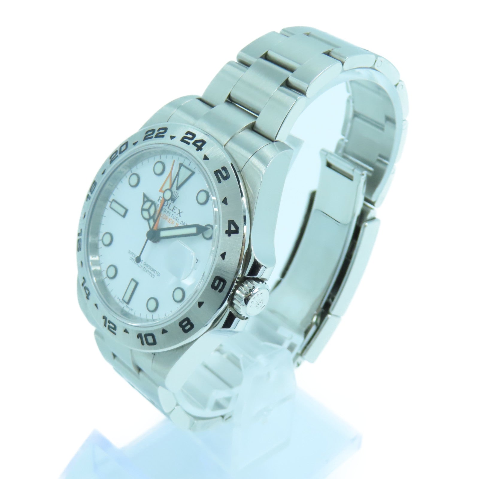 ROLEX Explorer II不鏽鋼手錶自動機芯白色