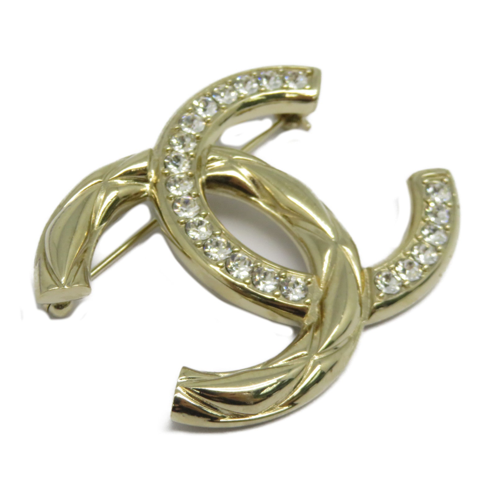 CHANEL 金屬Brooch胸針金色