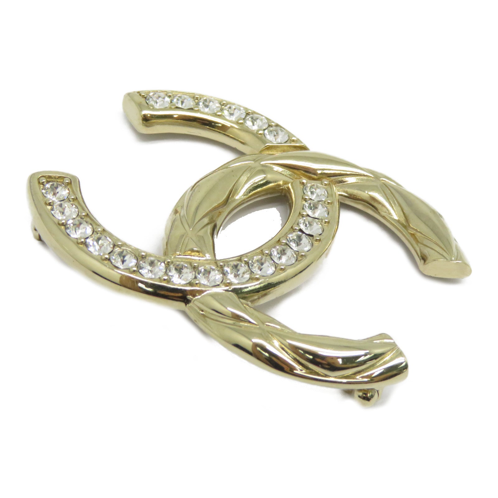 CHANEL 金屬Brooch胸針金色