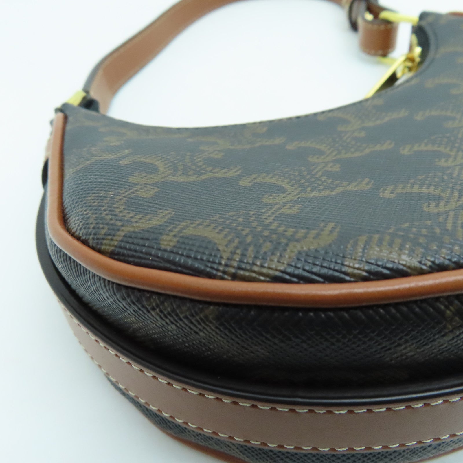 CELINE 涂层帆布AVA Mini Bag金扣手挽袋/肩背袋