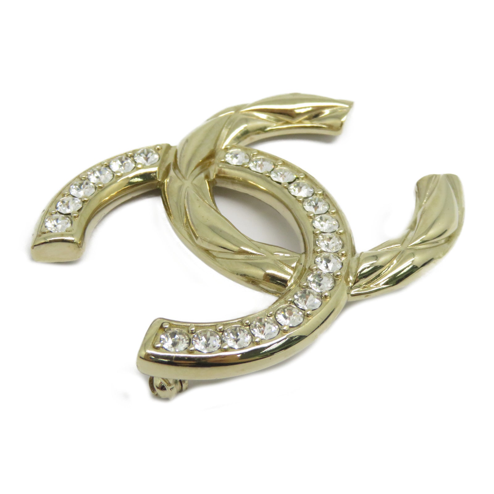 CHANEL 金屬Brooch胸針金色
