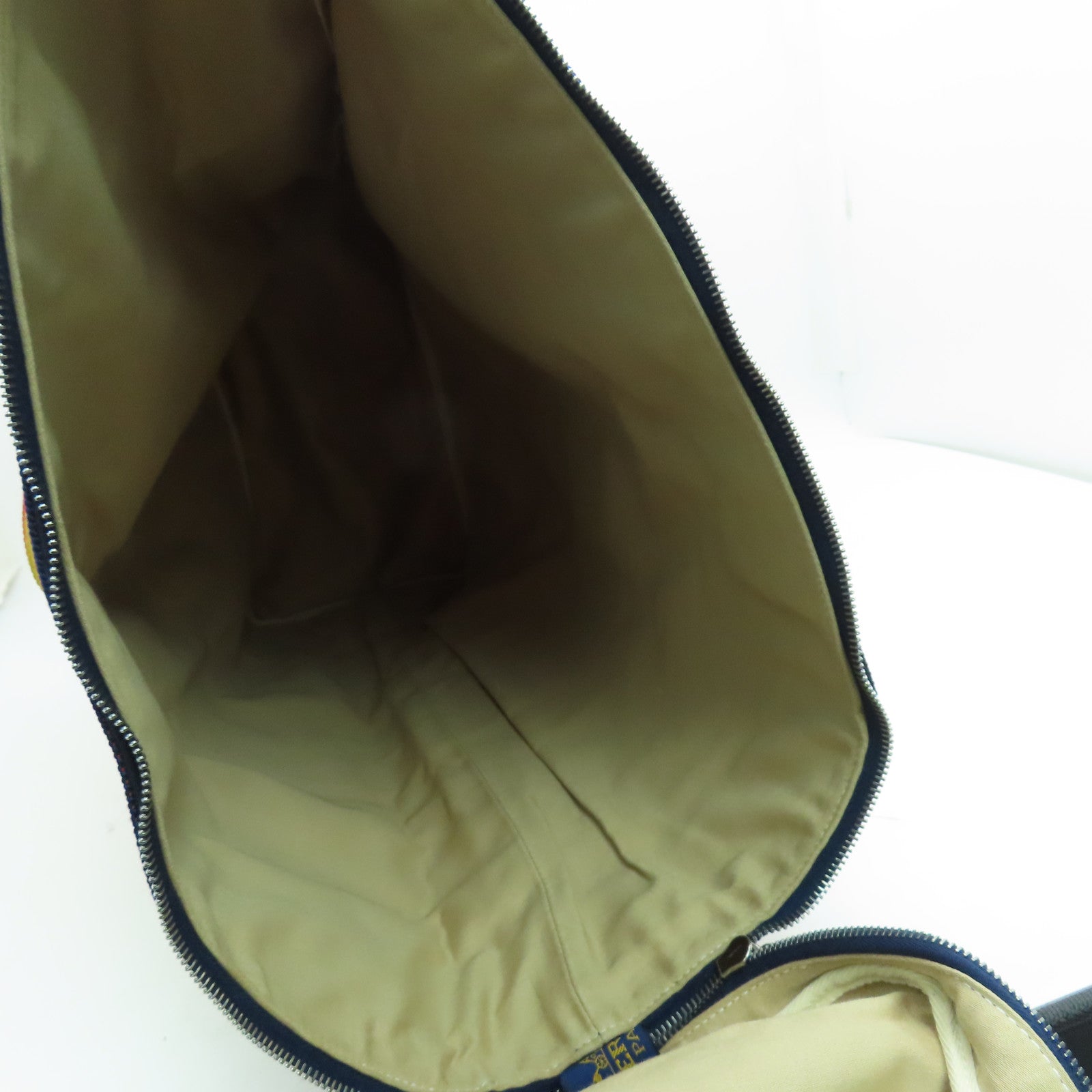 HERMES 帆布Weekender Toile手挽袋/肩背袋米色/多色
