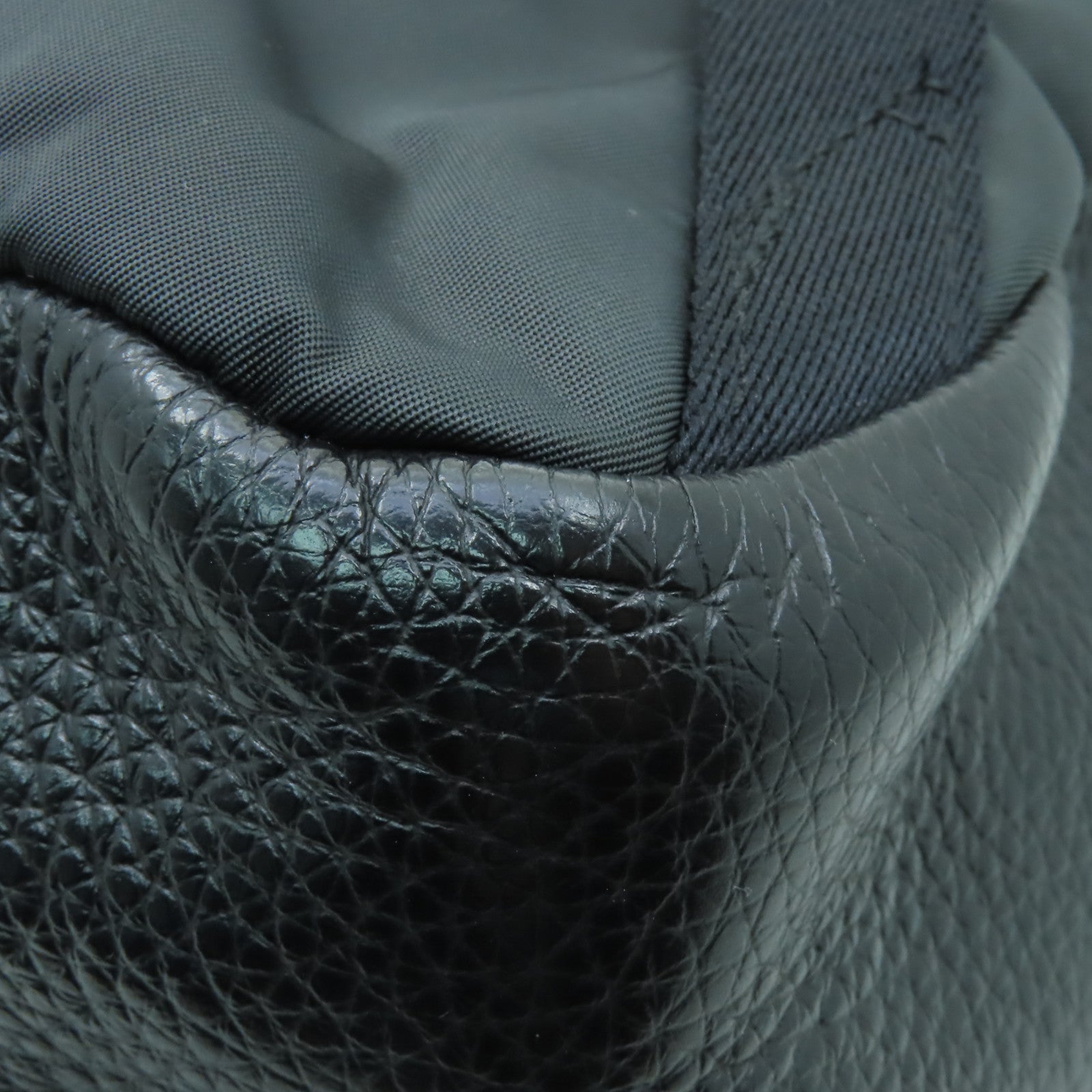 COACH 牛皮皮革Backpack金扣背包黑色