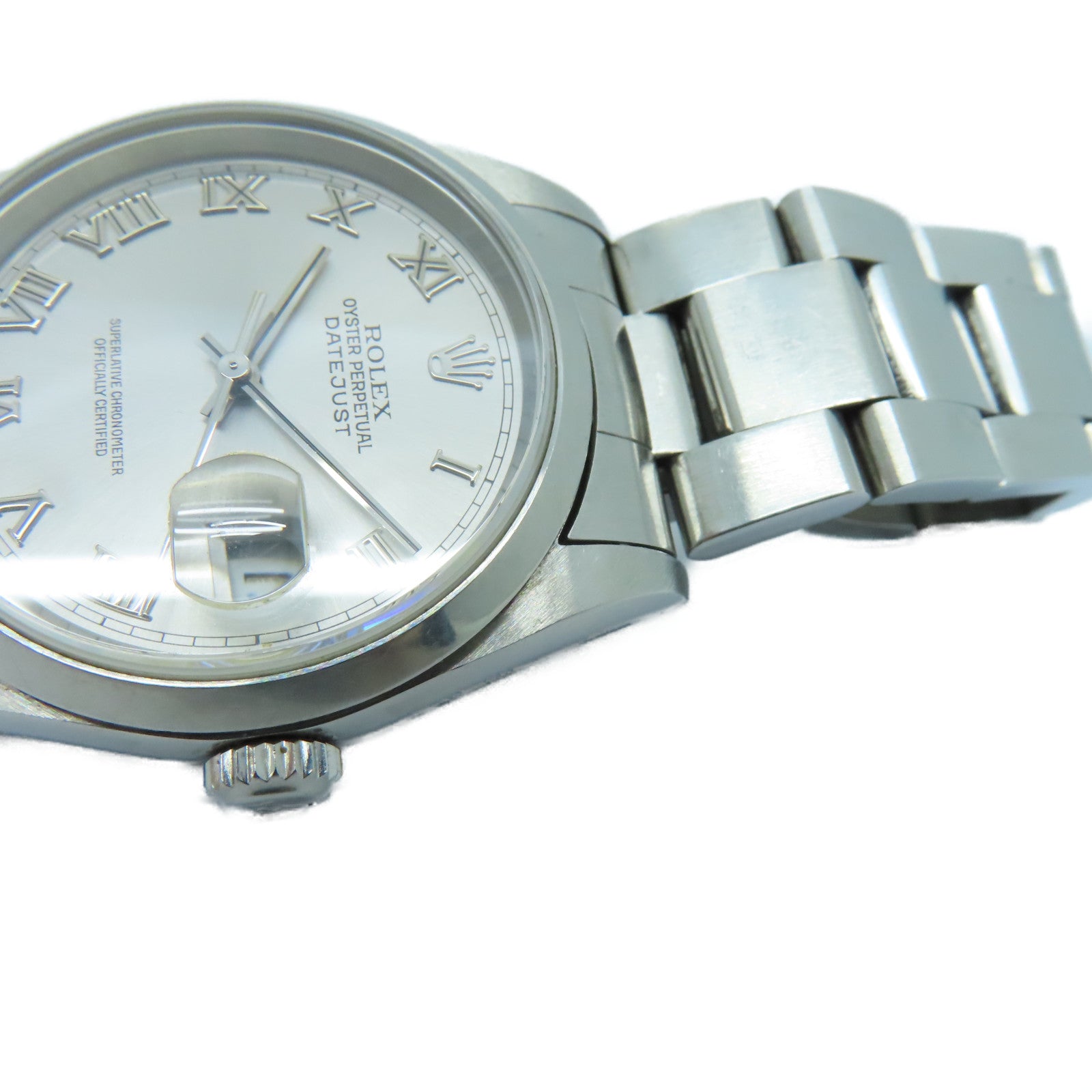 ROLEX Datejust不锈钢手表自动机芯银色