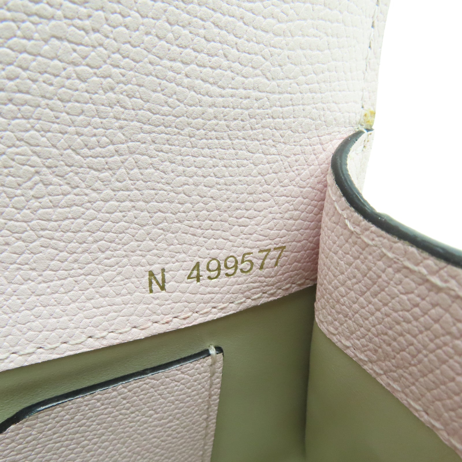 Valextra 牛皮皮革Valextra Iside Crossbody Micro金扣肩背袋粉紅色