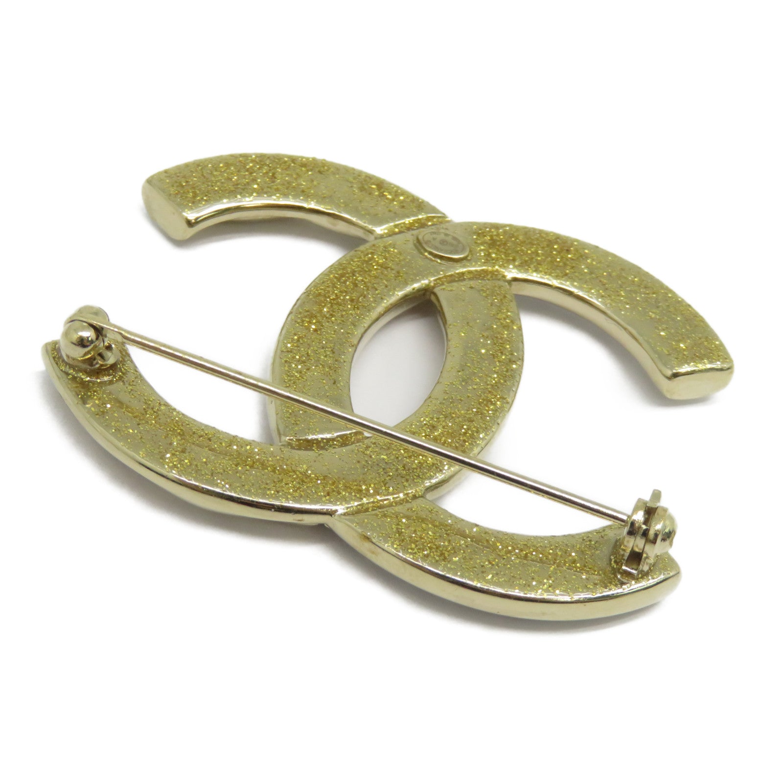 CHANEL 金屬Brooch胸針金色