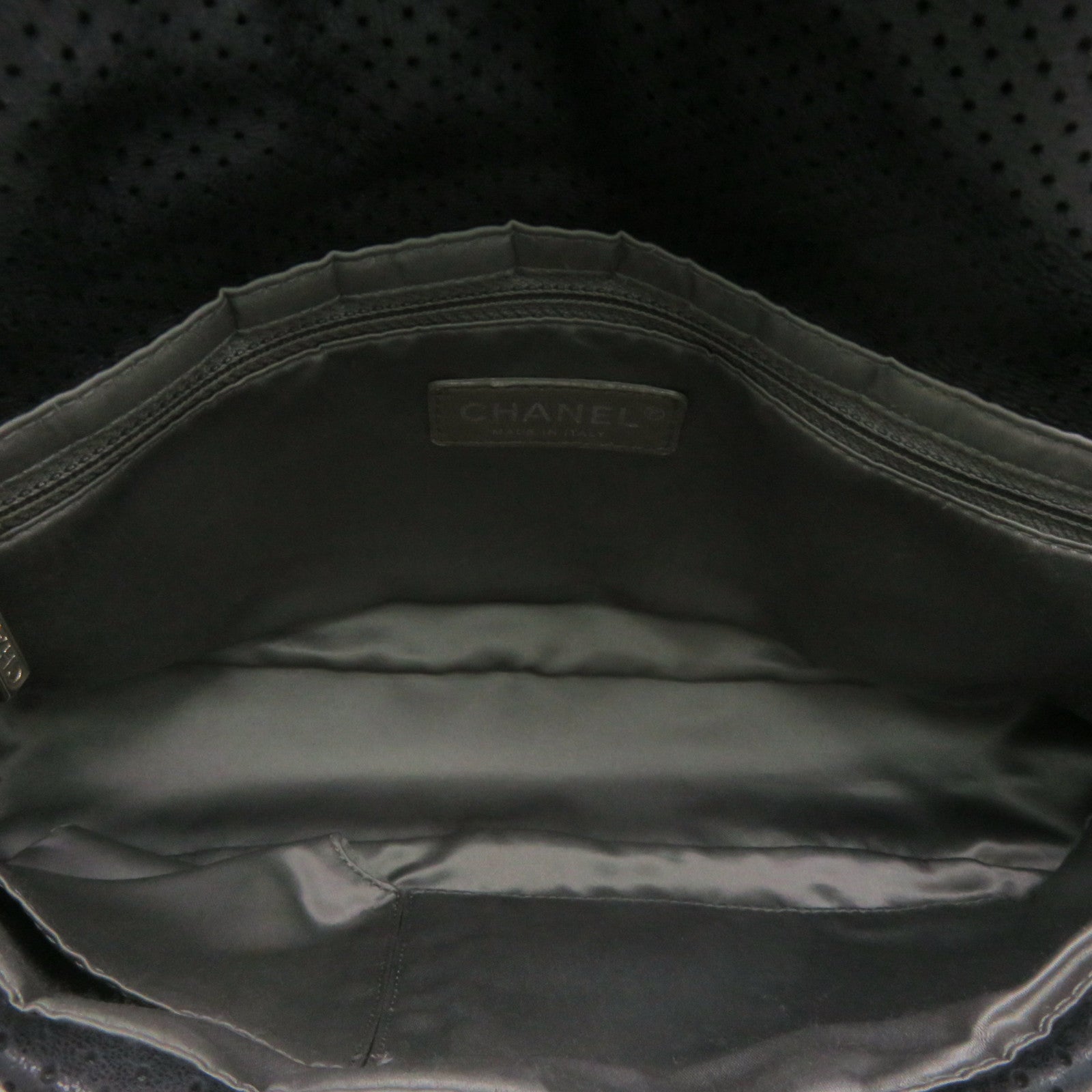 CHANEL 羊皮皮革2.55Chain Shoulder Bag肩背袋黑色