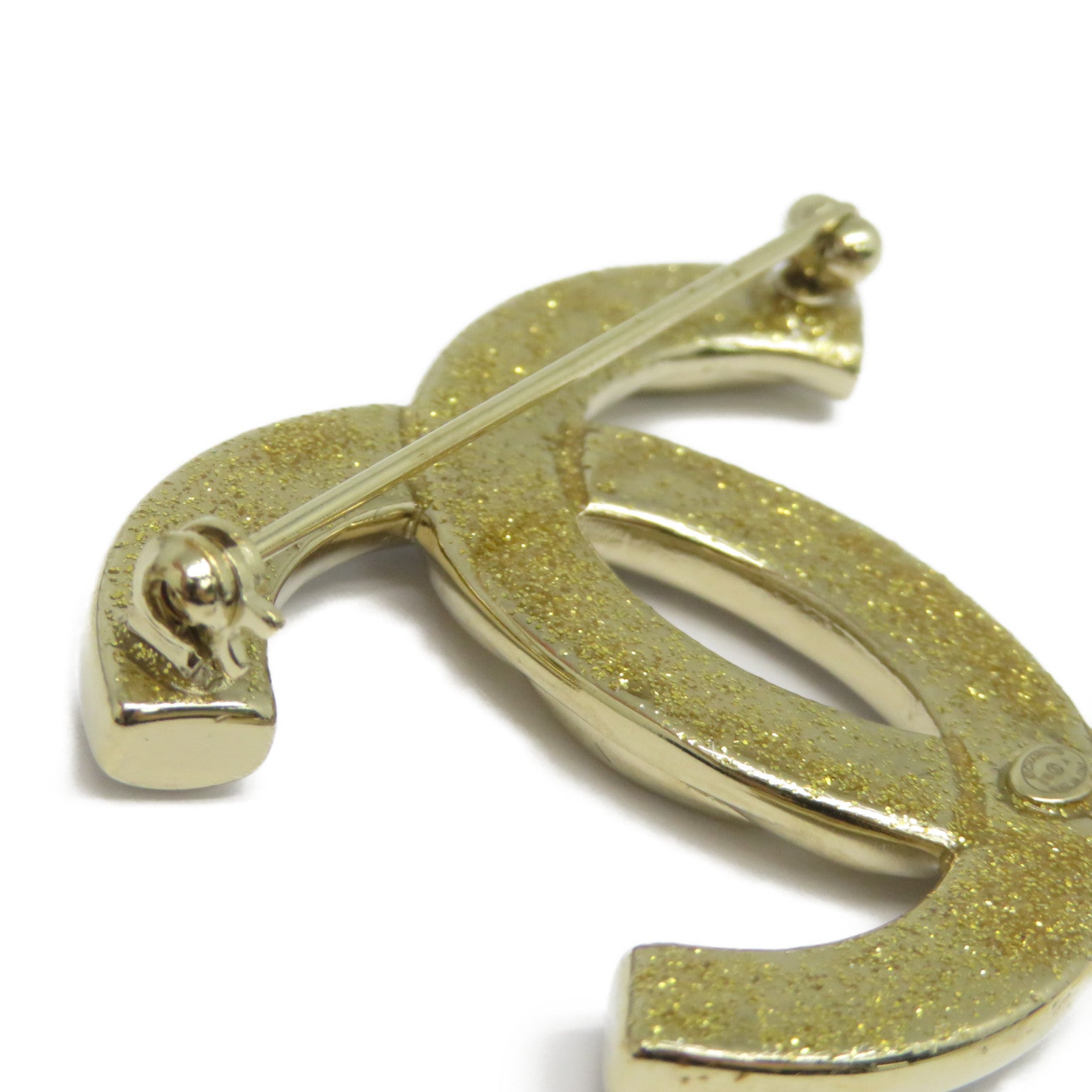 CHANEL 金屬Brooch胸針金色