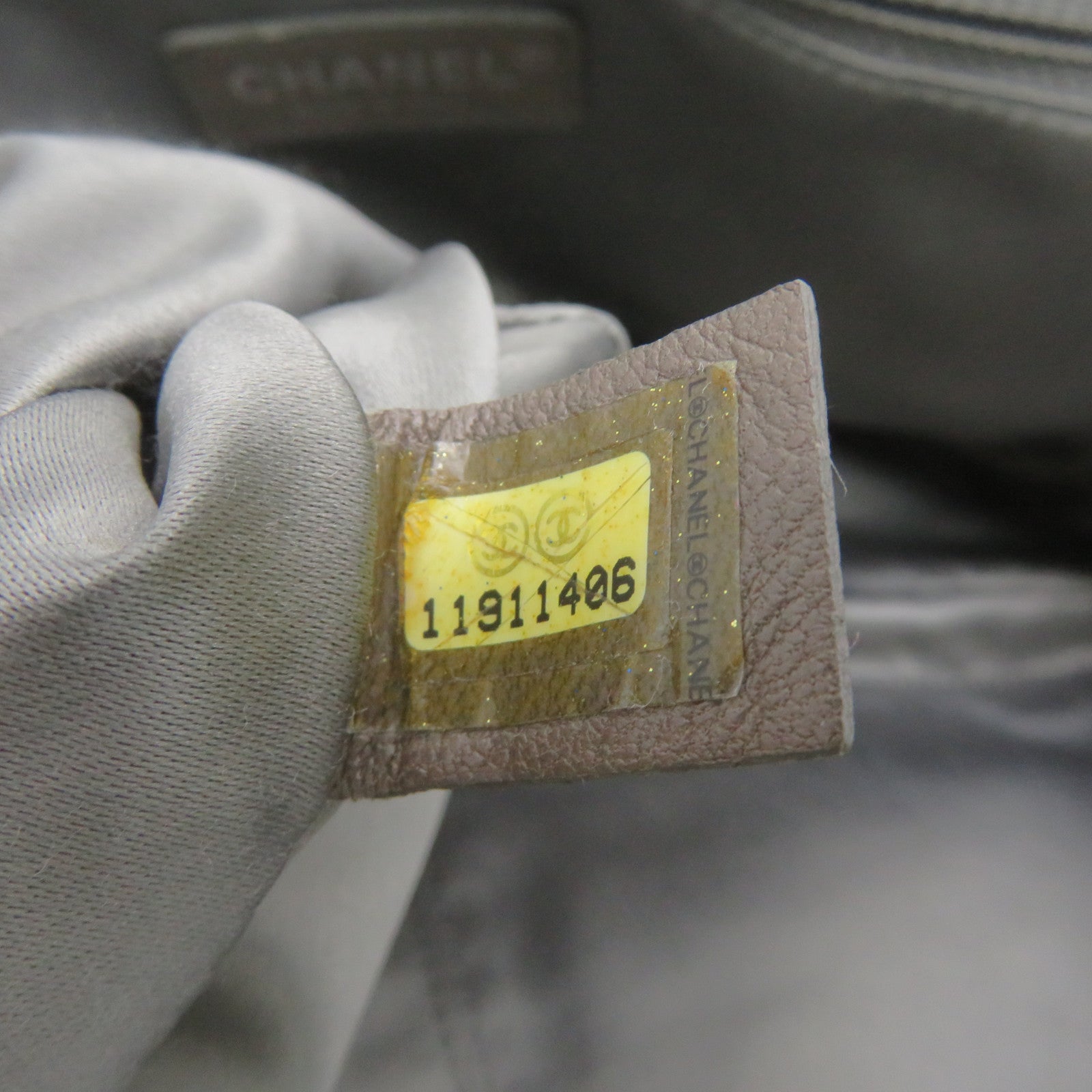 CHANEL 羊皮皮革2.55Chain Shoulder Bag肩背袋黑色