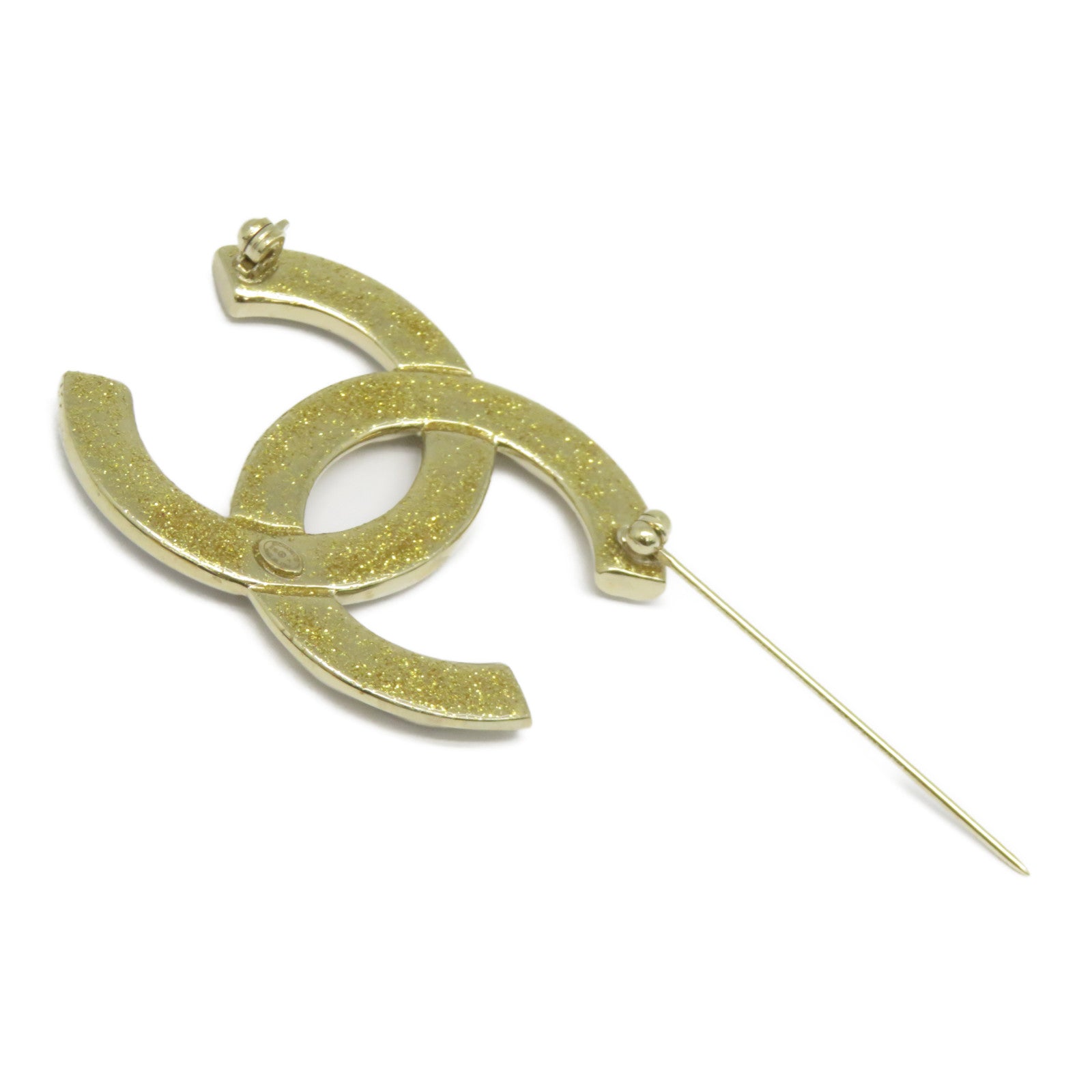 CHANEL 金屬Brooch胸針金色