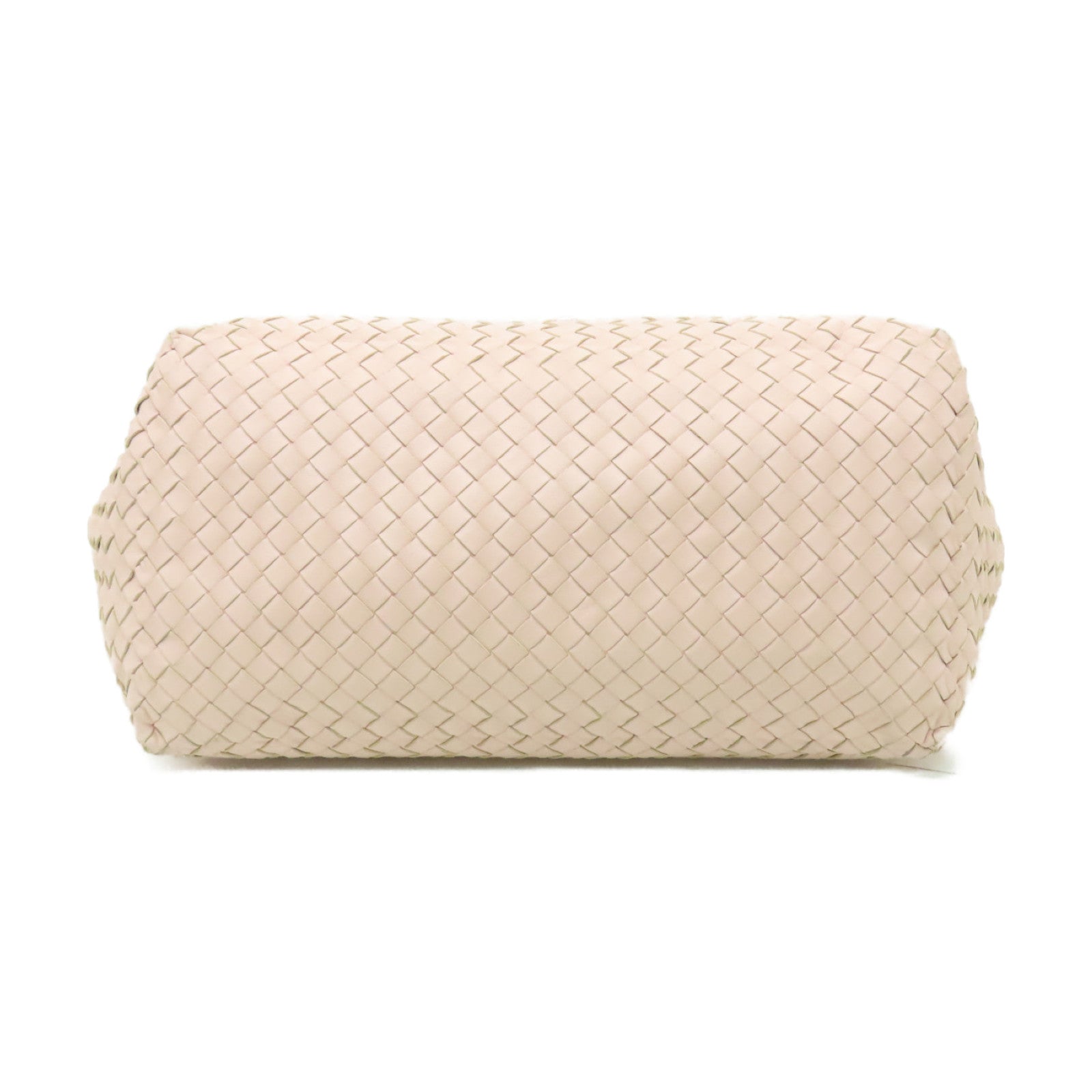BOTTEGA VENETA 【激減優惠】織紋皮革Shoulder Bag肩背袋粉紅色