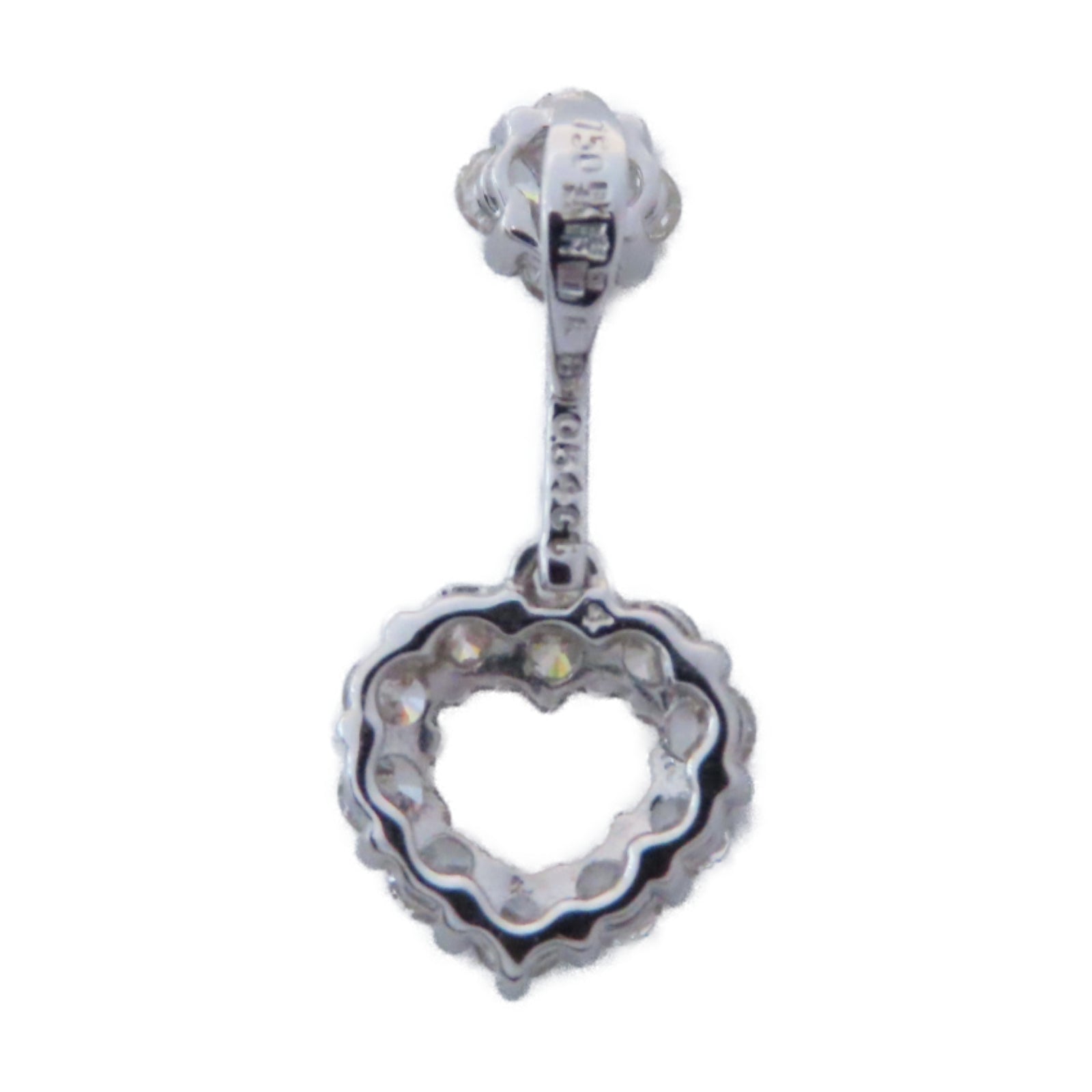 JEWELRY 18K白金Diamond Pendant 0.54ct鑽石吊墜